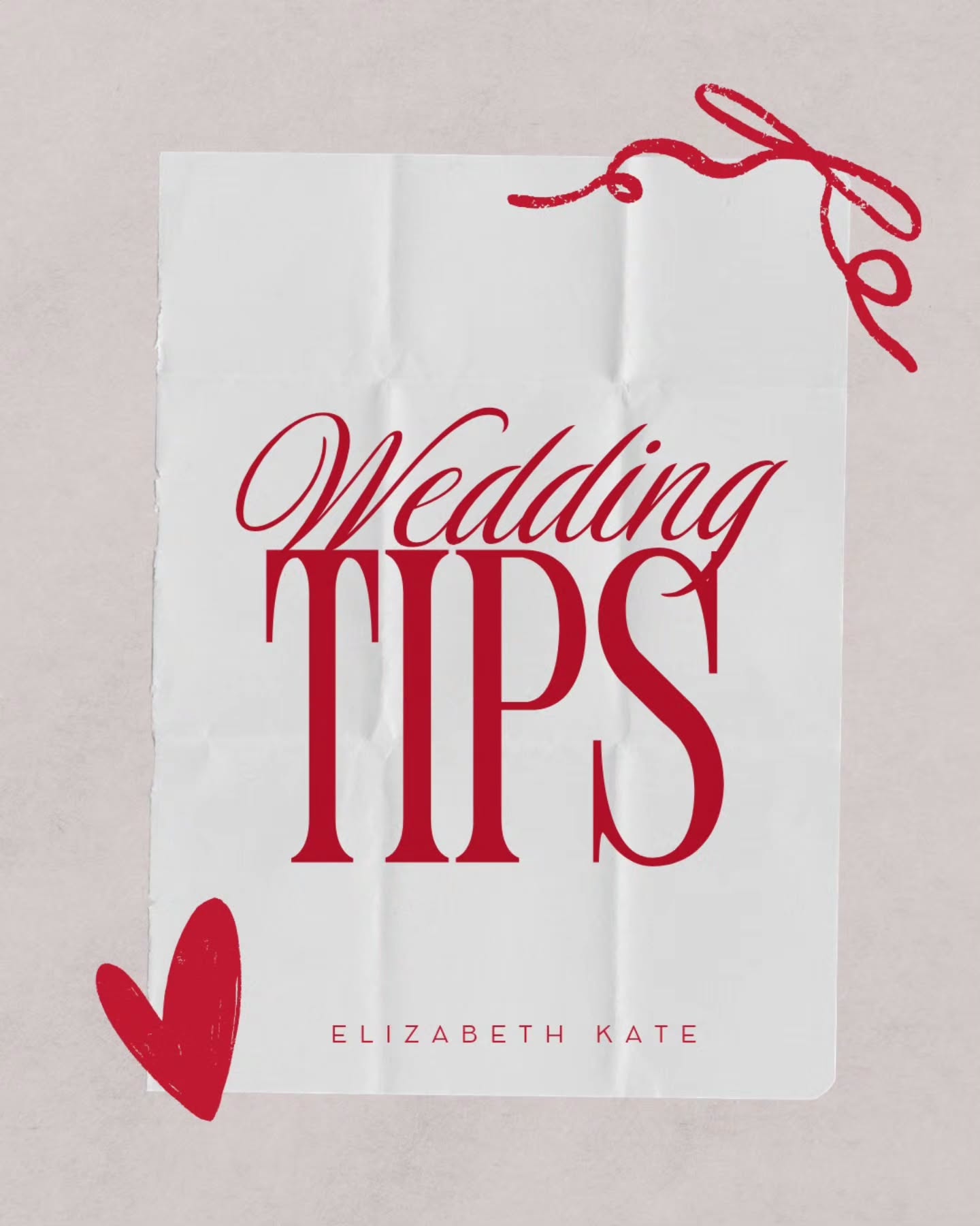 Wedding day tips.
Scroll to find out more ➡️
Save this for later 📌
Send this to your bride-to-be friends 🤍
#WeddingSeason #WeddingTips #TopTips #BrideToBe #BridalParty