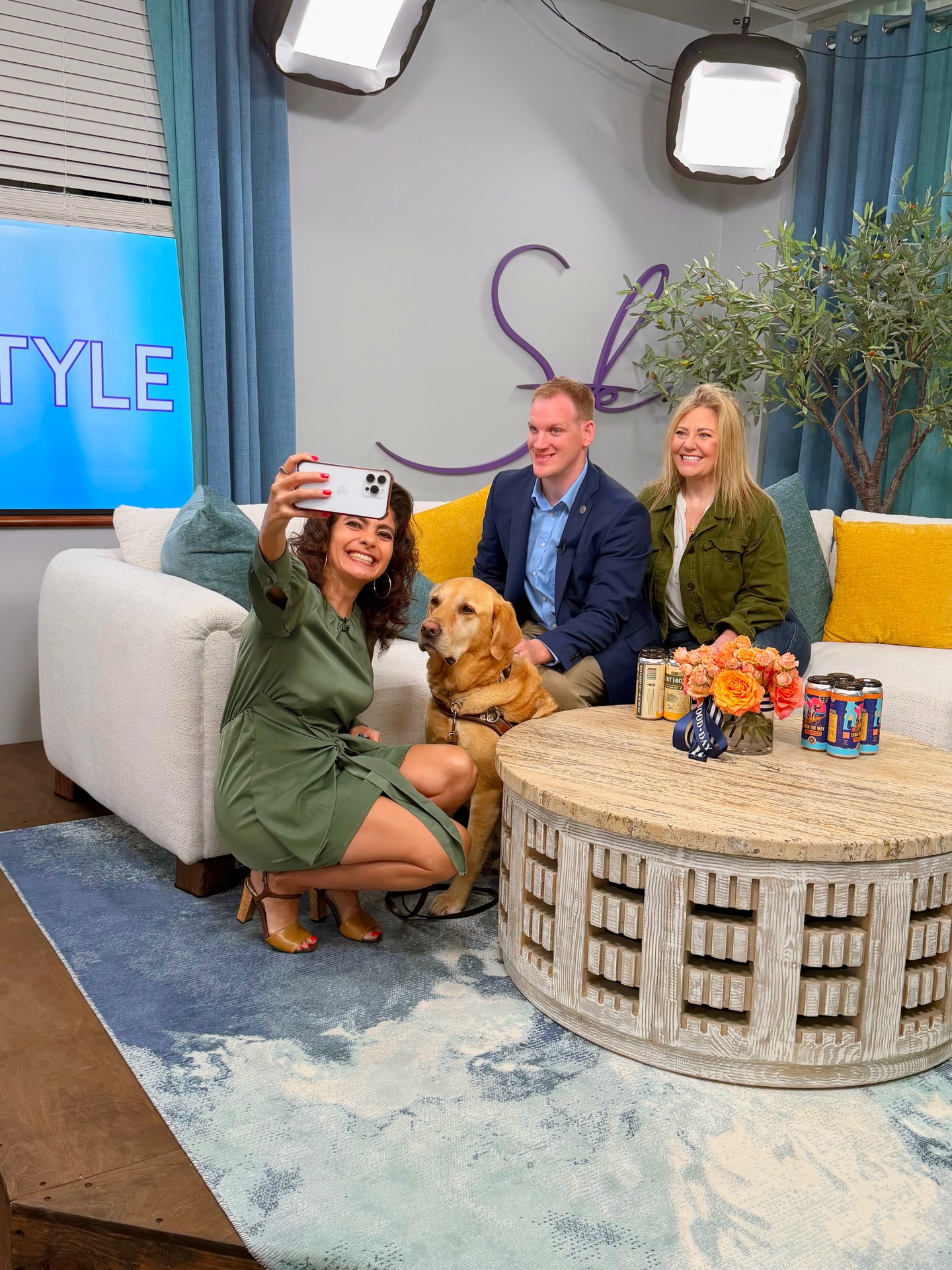 Behind the scenes at @arstyleshow with Eric and Hank. 🎥🐾🍻
Our segment featuring Lead The Way IPA, our collaboration with World Services for the Blind, airs tonight at 9 PM. We’re so excited to share more about the story behind the beer, the mission behind the partnership, and the incredible people (and dogs) helping lead the way. ❤️
A huge thank you to AR Style for having us on to talk about a project that means so much to our team and community.
#SouthernTailBrewing #LeadTheWayIPA #WorldServicesForTheBlind #LittleRockAR