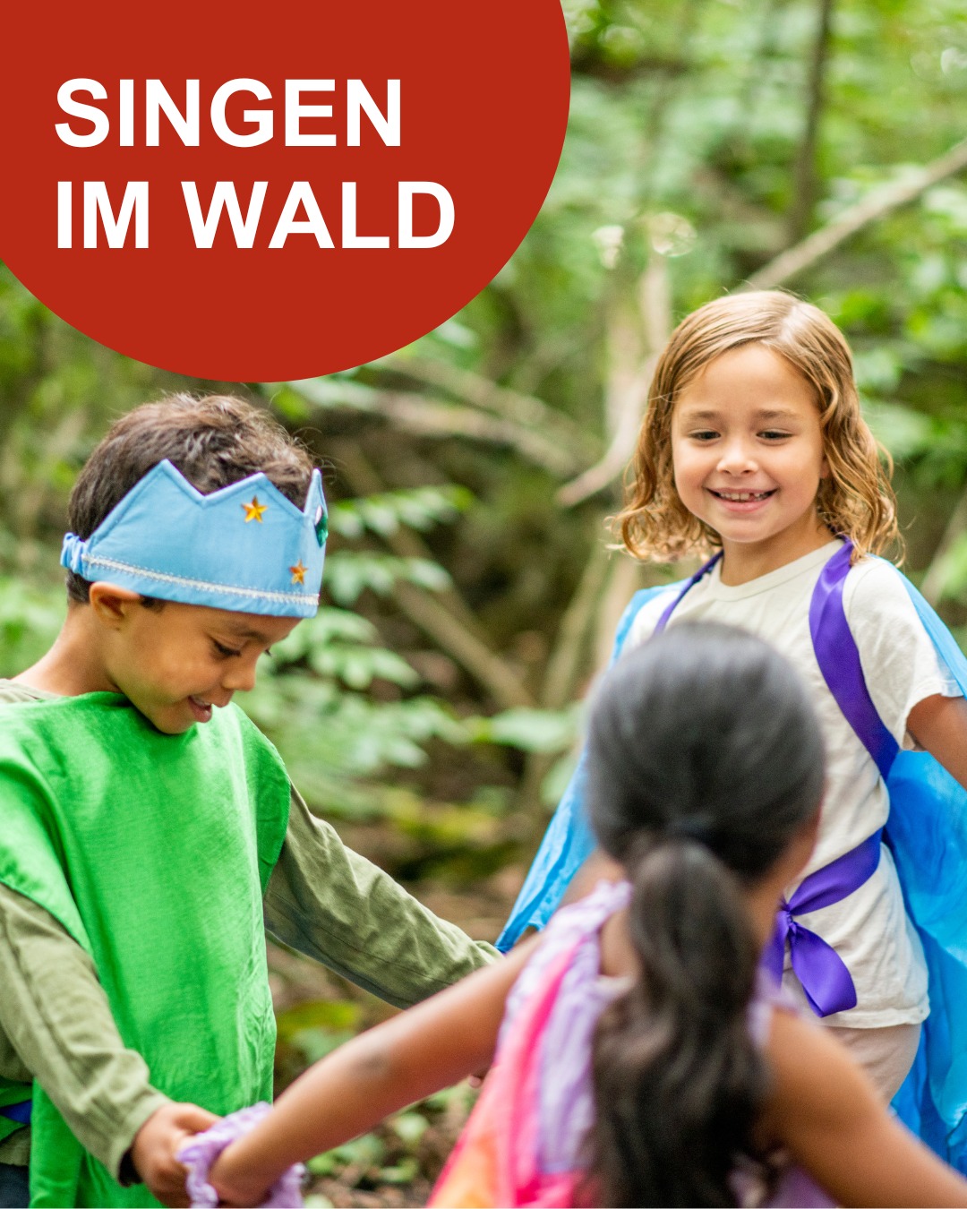 Singen im Wald - ein musikalischer Samstagmorgen für Familien!
Im Juni singen, bewegen und geniessen wir gemeinsam die Natur beim Waldsofa. Danach bleibt viel Zeit für ein gemütliches Znüni und freies Spielen.
Termine: 06. Juni & 27. Juni 2026
Dauer: 09:30 – ca. 11:30 Uhr
Anmeldung über unsere Website. Wir freuen uns auf euch!