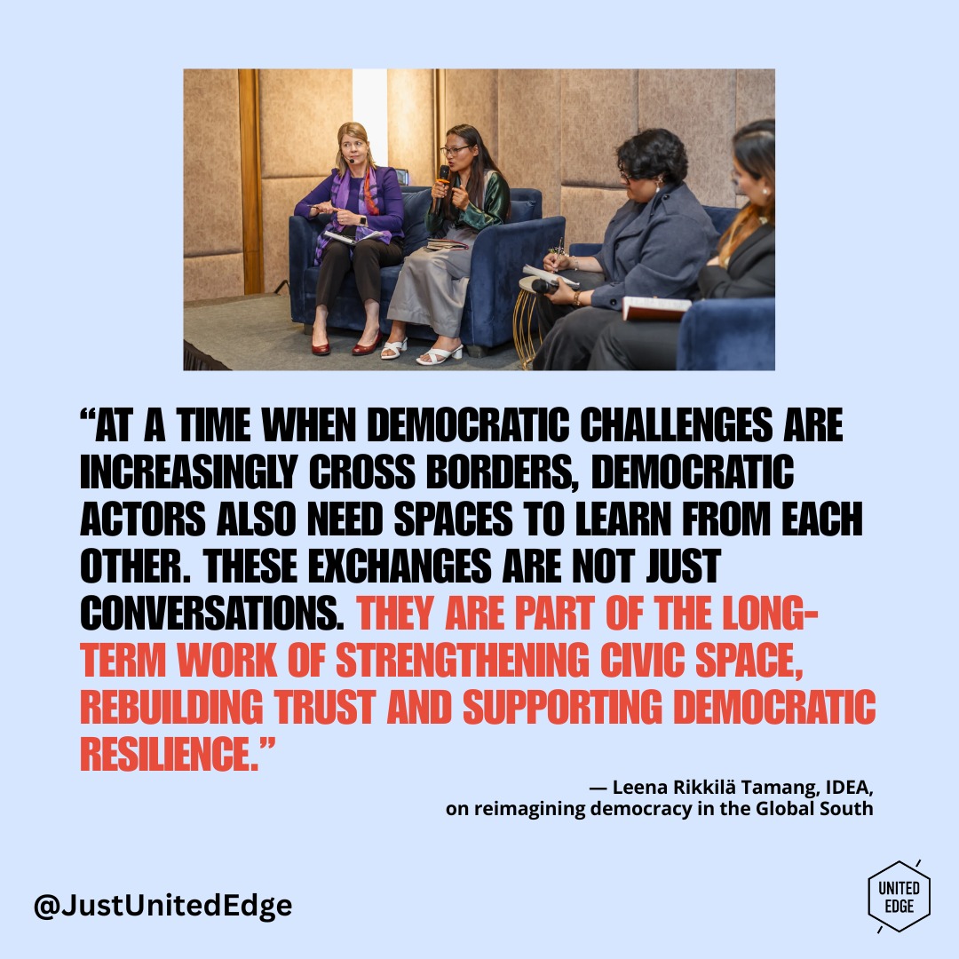 Democracy is under pressure, and it is being reshaped. This piece from International IDEA explores how backsliding is unfolding across Asia and Africa, and why resilience now depends on strengthening institutions, protecting civic space, and amplifying the voices of a new generation already redefining participation. The question is no longer just how democracy erodes, but how it can be reimagined in real time. Read more here: https://bit.ly/42V07D1
#DemocraticResilience #CivicSpace #Governance #Asia #Africa #FuturesThinking