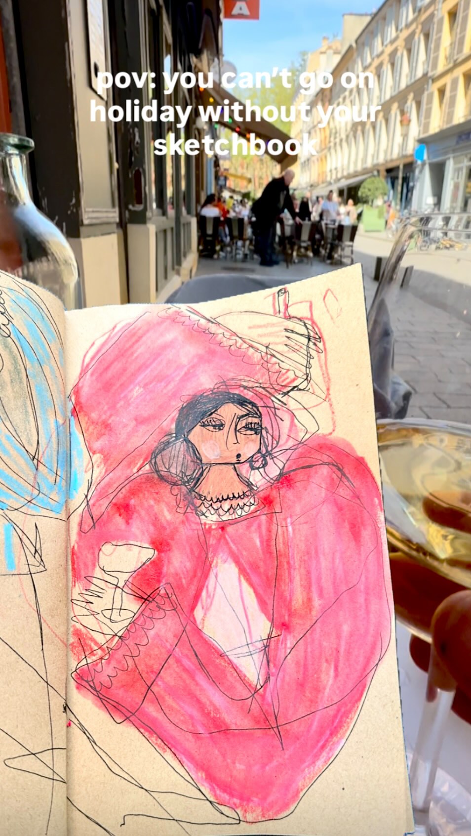 I feel so lucky to have hundreds of sketches and doodles to remember all of my favourite trips