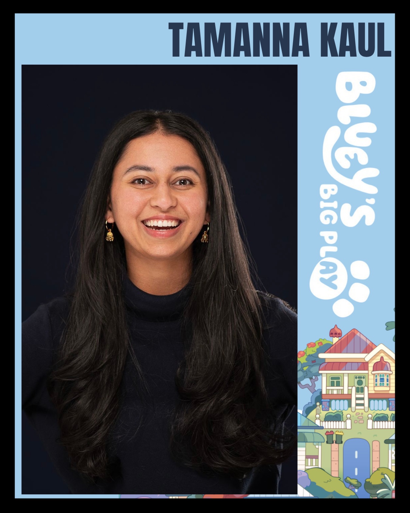 🚨CASTING ANNOUNCEMENT🚨
We are so excited to officially announce that Tamanna Kaul has been cast in ‘Bluey’s Big Play’ with HVK Productions !
Tamanna will be performing as ‘Bluey Puppeteer’ 🐾🩵
Congratulations @tamanna.kaul , enjoy every second!⭐️
#patrickmanagement #pmtalent
#performer #blueysbigplay #hbkproductions