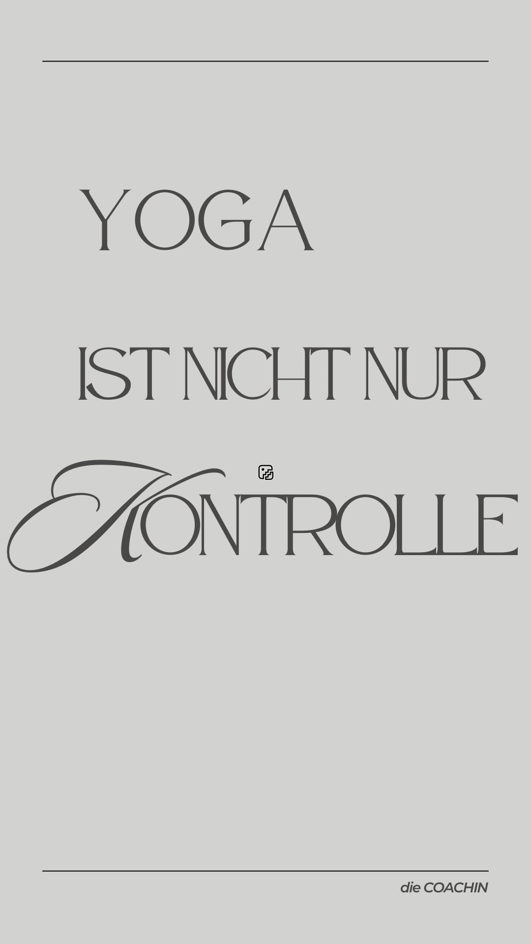 Sthira Sukham Asanam.
Eine Yoga-Pose sollte stabil und angenehm sein.
Die Position erlernen, üben, vielleicht irgendwann meistern — darauf legen wir im Yoga so oft den Fokus.
Dabei sind es eben nicht nur die Posen.
Yoga ist auch eine Haltung dem Leben gegenüber.
Die Fähigkeit, in der Stille zu verweilen. Den Geist zu beruhigen. Mit sich zu sein.
Und genau das fällt vielen schwer.
Die letzte aller Posen — Savasana — halten viele kaum aus.
Der Kopf ist schon beim nächsten Termin, bei der Einkaufsliste oder dem Essen am Wochenende.
Ich kenne das von mir selbst.
Dabei ist genau das auch Yoga:
das Loslassen von Kontrolle.
Die Hingabe.
Das Integrieren.
Das Empfangen.
Wenn du also das nächste Mal nach der Klasse sofort die Matte einrollen und losdüsen möchtest — halte inne.
Bleib.
Bleib für das, was Yoga eigentlich bewirken kann.
Das Mit-dir-Sein.
#yoga #yogapractice #yogalife #savasana #mindfulness #presence #slowdown #innerpeace #selfawareness #yogaphilosophy #meditation #healing #nervoussystemregulation #bewusstleben #achtsamkeit #ruhe #loslassen #yogadeutschland #yogainspiration #yogacommunity #innereruhe #selfconnection #sthirasukhamasanam #spiritualgrowth #yogajourney