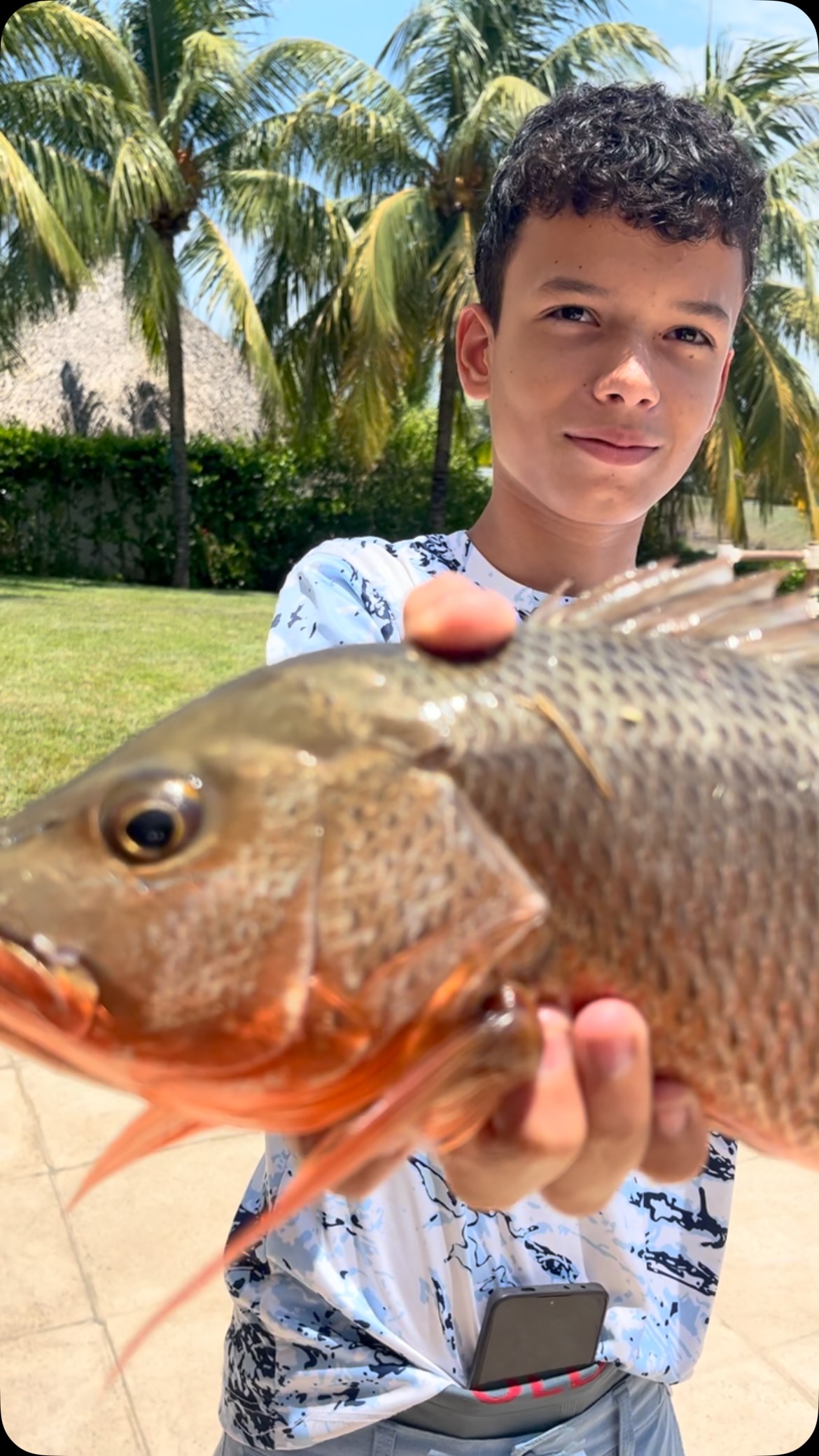 David and Matthew fishing 🎣