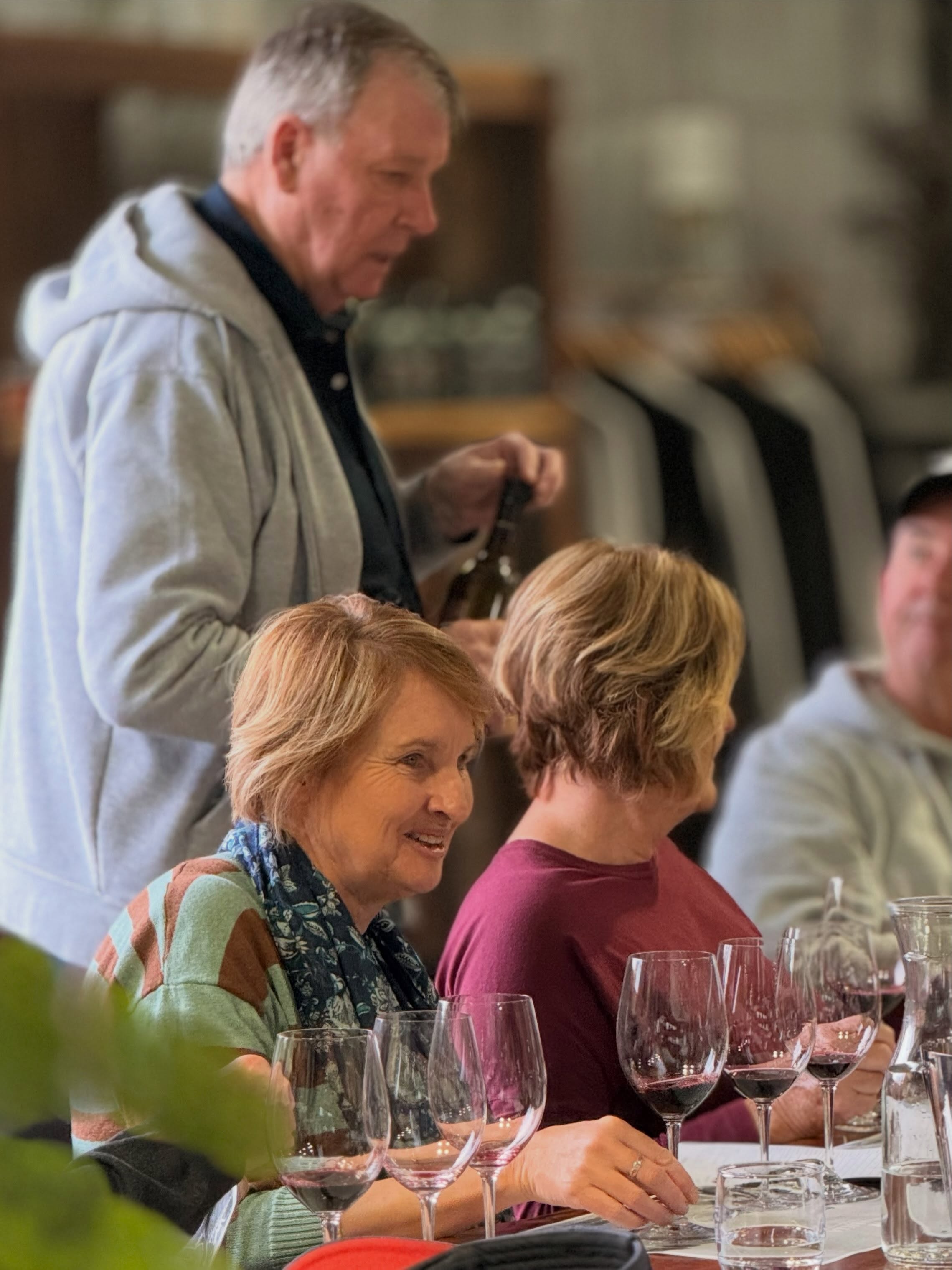 Tony and guests had amazing tasting experiences perfectly delivered at Warrabilla wines and Morris wines.
These guests savoured every moment, every drop and every morsel.
These guys were brilliant fun to be around and loving ‘life in the slow lane’ - well they had no choice in the kombi 😂
For a tour to remember - get in touch and let’s start planning yours
#rutherglen #bestwinetours