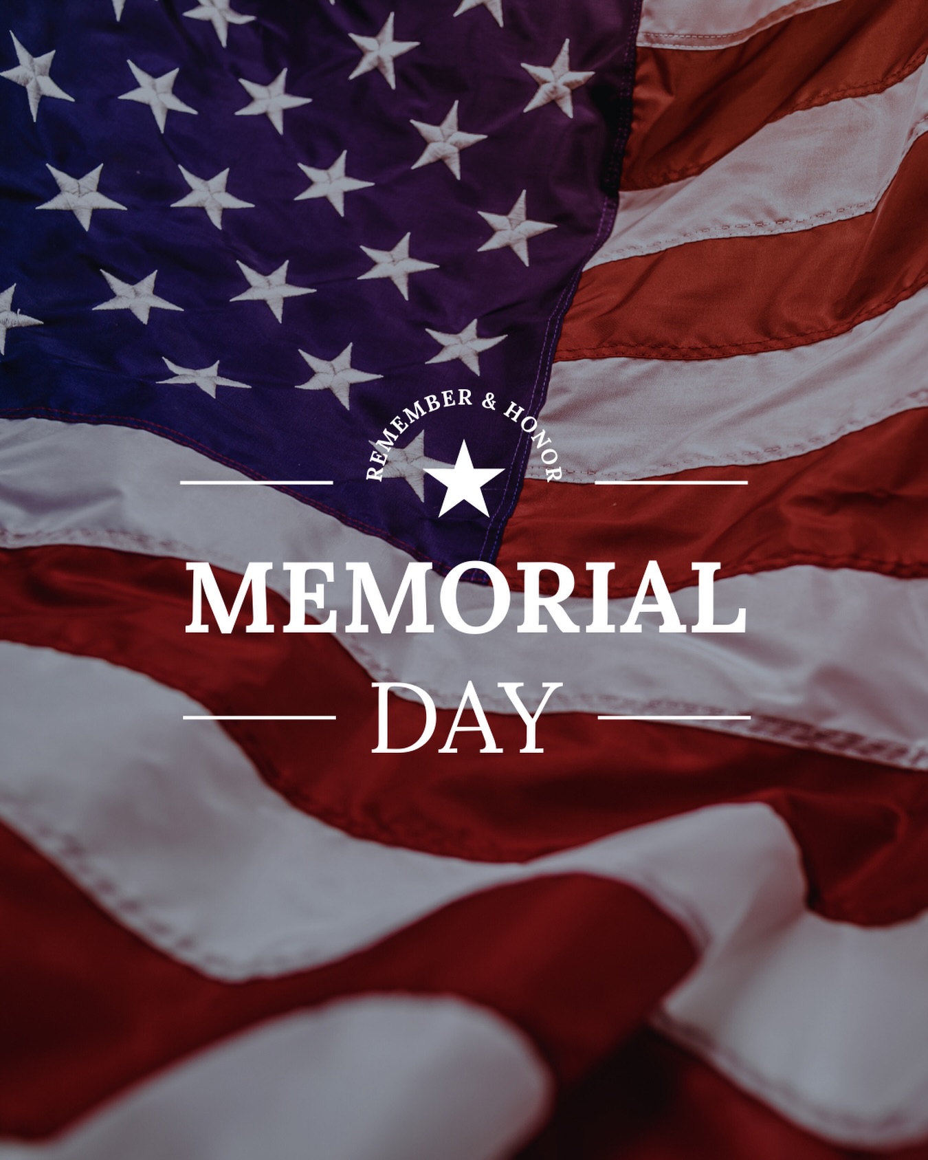 Today is a day to honor and reflect on all the sacrifices made. Happy Memorial Day! ๐บ๐ธ๐บ๐ธ๐บ๐ธ