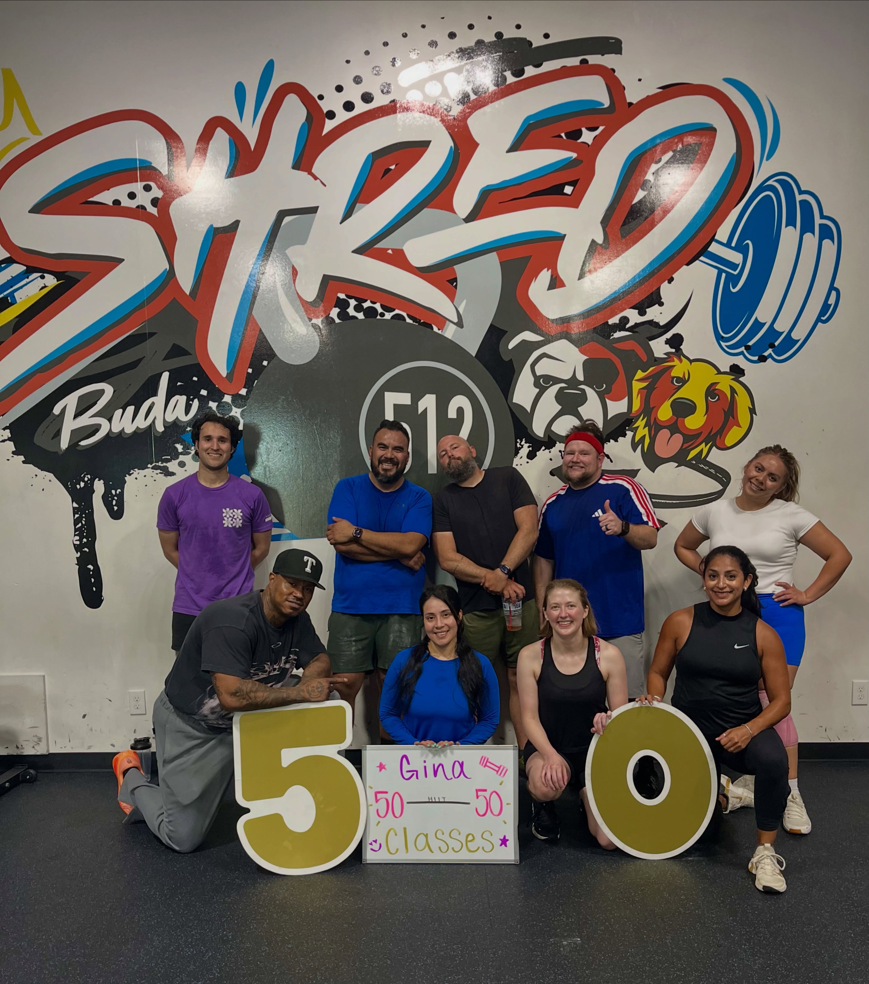 50 classes strong🔥 Huge shoutout to our girl Gina for showing up, putting in the work, and hitting her first milestone! Consistency like this doesn’t happen overnight and we’re so proud to be part of the journey. Here’s to the next 50🙌❤️💙
#Shred512Fitness #50Club