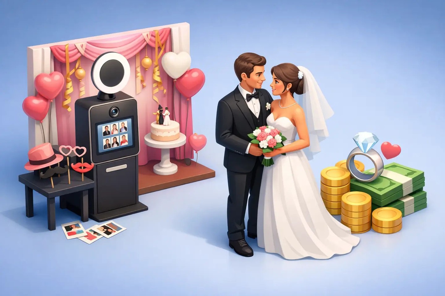 Is a photo booth actually worth the wedding spend, or just a fun extra? We say it’s more than entertainment—it's a guest-engagement moment that creates real, keepsake-worthy photos while keeping your reception energy high. With a polished, celebration-first setup, it’s the kind of detail that looks great on the day and still brings you back to it later. If you’re planning for atmosphere and effortless fun, a photo booth belongs in the mix. #WeddingPlanning #WestMidlandsWeddings #PhotoBooth #WeddingEntertainment #WeddingMemories #GuestExperience #EventPlanning #CelebrationReady