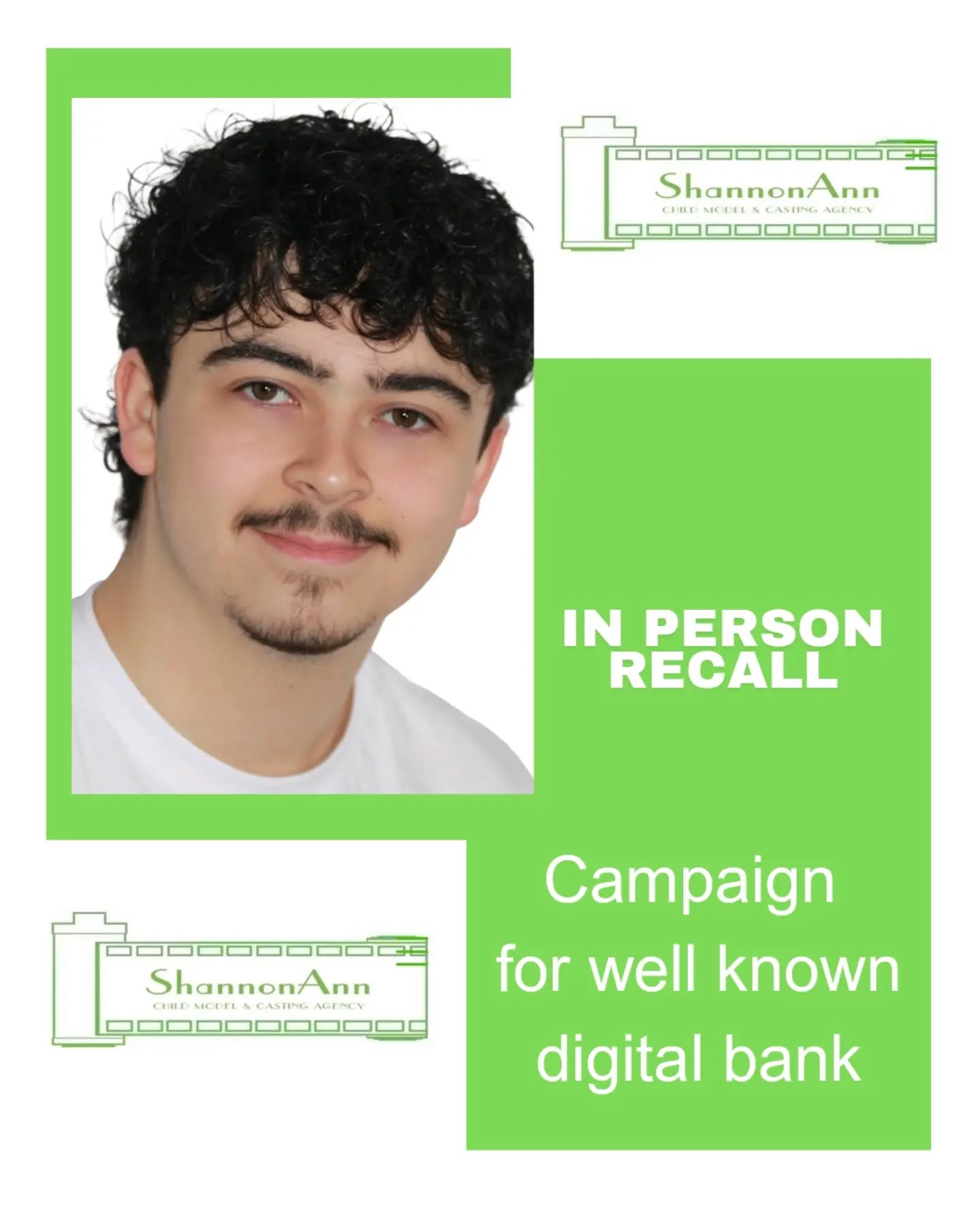 Good luck to Jac who is attending an in person recall tomorrow for a campaign for a well known digital bank 🤞 even better he gets to do it with a group of his friends 🌟
#scottishmodelagency #modelagency #casting #proudagents #shannonann