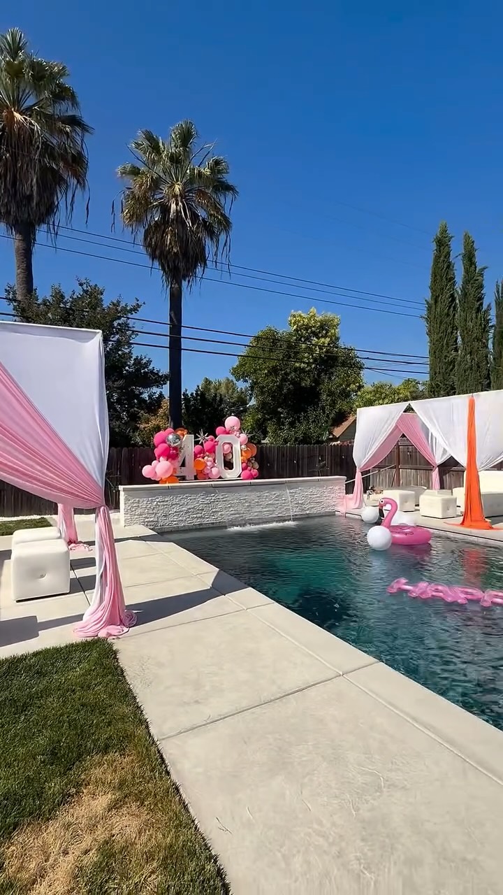 A huge thank you to our lovely client @madiave for moving forward with our service for her special celebration 🥳 we hope you enjoyed and can’t wait to help create your next event 😊
#fourtyisthenewtwenty #fourty #cabana #poolpartyvibes