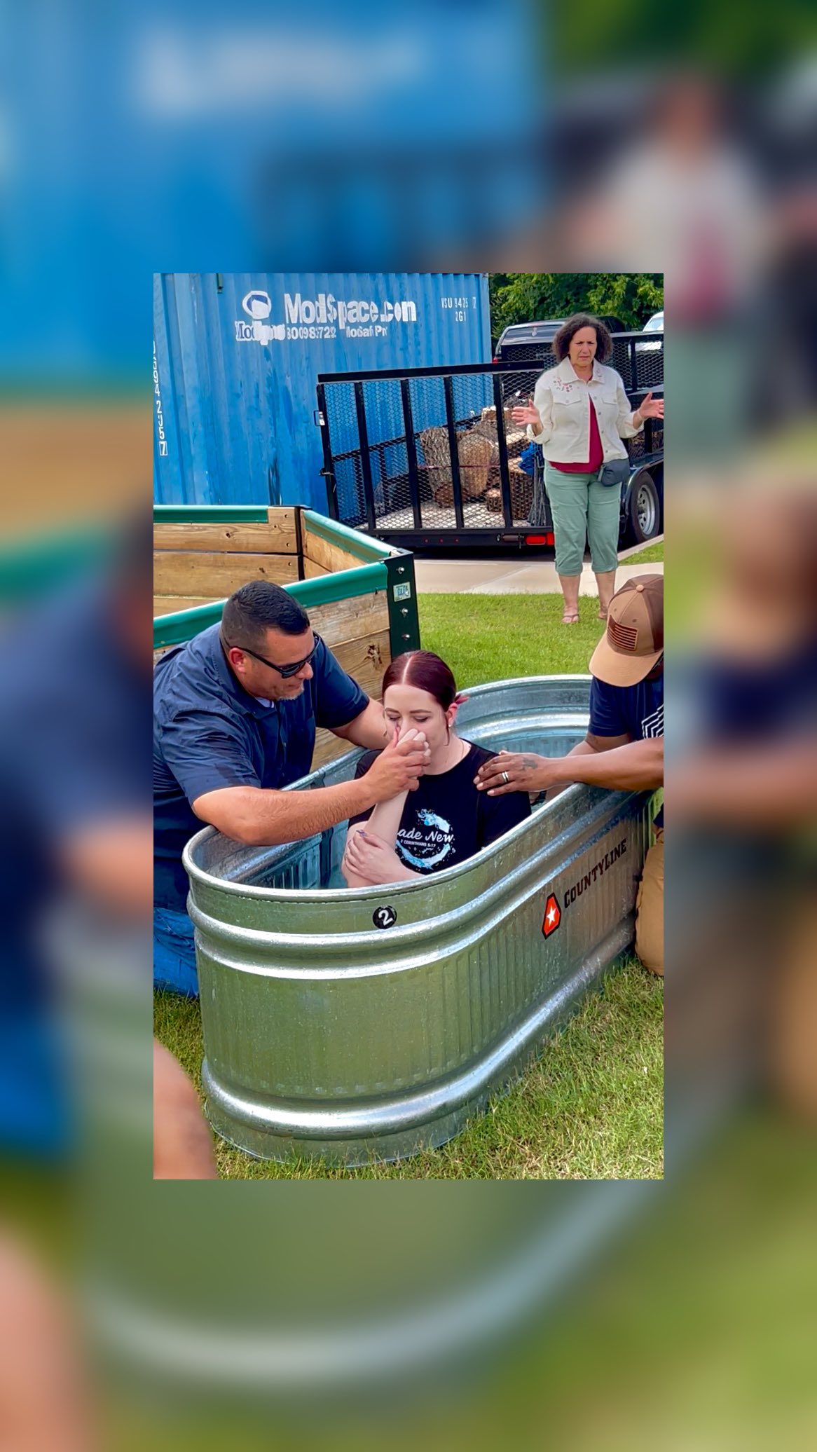 Rebaptized on Pentecost!! ✝️🕊️🔥 5-24-26
Best birthday gift ever! It’s time to let God write me a NEW story. #MadeNew #BornAgain 🆕
So grateful for my church @salvation.home @salvationhomegp living in many answered prayers here. Such a family bond, brothers and sisters just helping each other walk through life and follow Christ. What a blessing, thank you everyone!! Ty Pastor Nate and my brother Isaiah! 🕊️
I was baptized when I was a child but today I’m re-dedicating my life to Christ. God has let me wrestle with Him my whole life, striving, doubting and controlling instead of trusting in Him.
A few years ago I reheard the gospel I thought I knew. This time actually receiving that Jesus finished it all on the cross. There is nothing to strive for or earn. I am already saved, new, made clean and free in Christ…right now. I always knew that, but that day something clicked. 🤏
Since that moment, God has been patiently restoring my identity, my purpose, and in Christ I now have freedom. Jesus laid down His life for my sins, my separation from the Father. So I will lay down the old me, and live out of my new life…every day, one day at a time.
Psalms 51:10-12 sums up my prayers today- “Renew a steadfast spirit within me, restore to me the joy of your salvation”
Yeshua, my Savior ✝️ Abba, my Father.
2 Corinthians 5:17 “ Therefore, if anyone is in Christ, the new creation has come: The old has gone, the NEW is here!”
Ephesians 2:4-10 “But because of his great love for us, God, who is rich in mercy, made us alive with Christ even when we were dead in transgressions—it is by grace you have been saved. And God raised us up with Christ and seated us with him in the heavenly realms in Christ Jesus, in order that in the coming ages he might show the incomparable riches of his grace, expressed in his kindness to us in Christ Jesus. For it is by grace you have been saved, through faith—and this is not from yourselves, it is the gift of God— not by works, so that no one can boast. For we are God’s handiwork, created in Christ Jesus to do good works, which God prepared in advance for us to do.”
