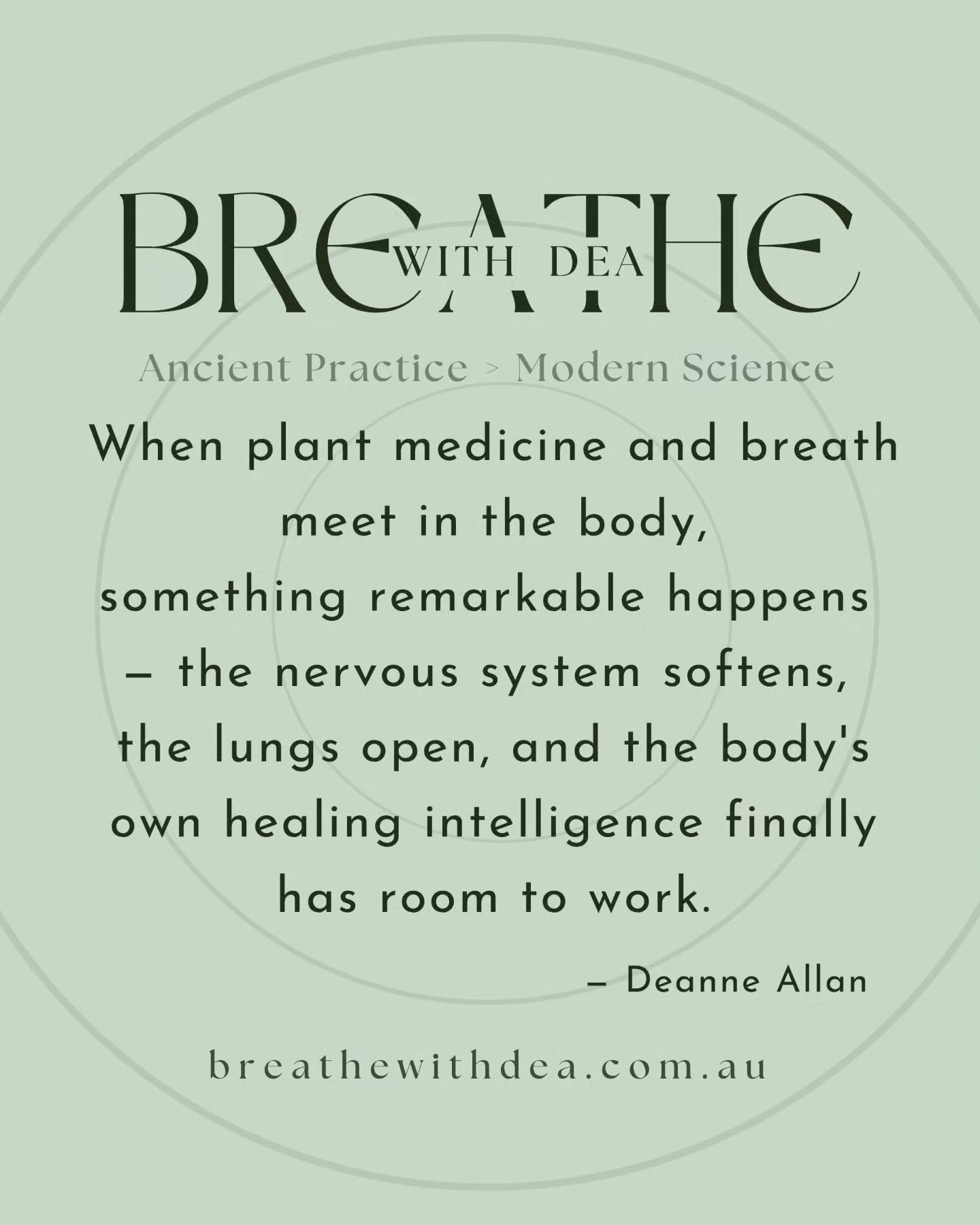 When plant medicine and breath meet in the body, something remarkable happens — the nervous system softens, the lungs open, and the body's own healing intelligence finally has room to work.
This is the foundation of how I work with people.
Simply giving it two things it recognises deeply — the intelligence of plants, and the power of conscious breath — and trusting what happens when they work together.
Herbal medicine calms and nourishes from within. Qigong signals to the nervous system that it is safe to restore.
Together they create the conditions the body has been waiting for.
This is ancient medicine. 🌿
🔗 breathewithdea.com.au — link in bio
Hashtags: #BreatheWithDea #HerbalMedicine #Qigong #BreathWork #NervousSystemHealing