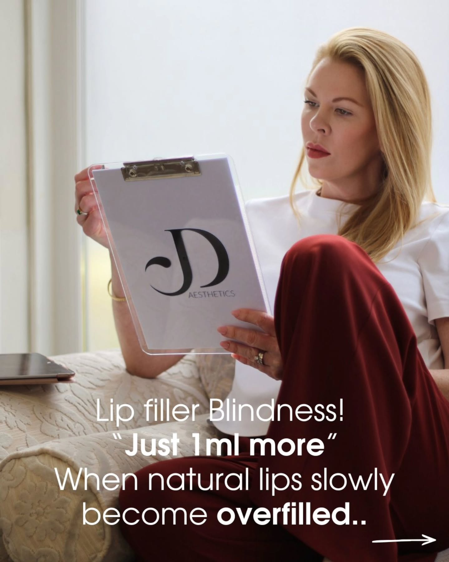 🤍✨ YOUR LIPS SHOULD STILL LOOK LIKE YOU ✨🤍
Sometimes it’s not about needing “just 1ml more” — it’s about stepping back and reassessing the shape, balance, and movement of the lips as a whole.
Lip filler blindness is real, and migration can happen gradually over time. The goal isn’t the biggest lips possible… it’s beautiful, natural results that fit your face. ✨
If your filler has started to feel “off,” dissolving and rebuilding strategically can often create a softer, more balanced result than continuously topping up.
#lipfiller #lipmigration #naturallips #aestheticswarrington #lipdissolvingwarrington