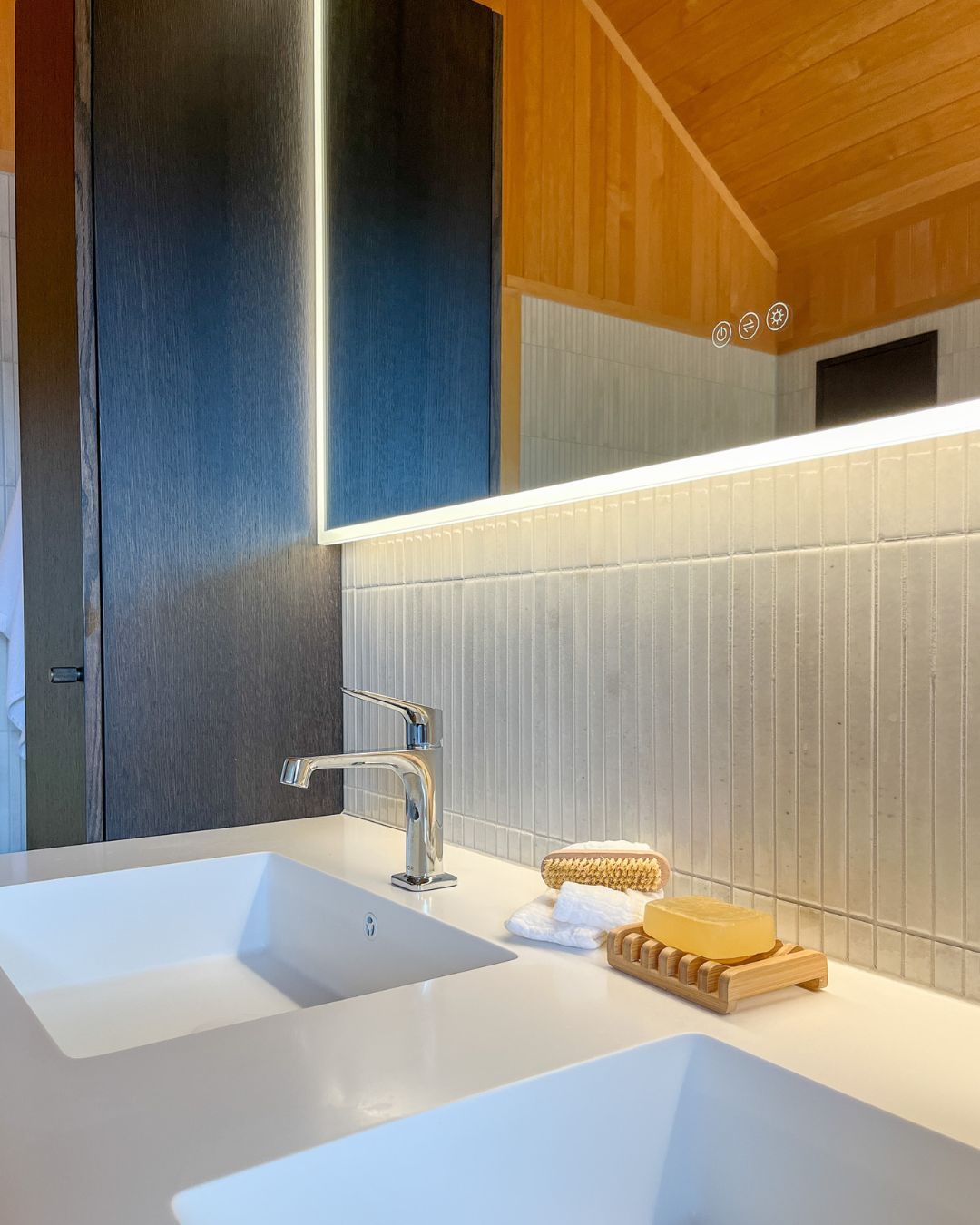 Detalj fra et lekkert bad i Asker 💗