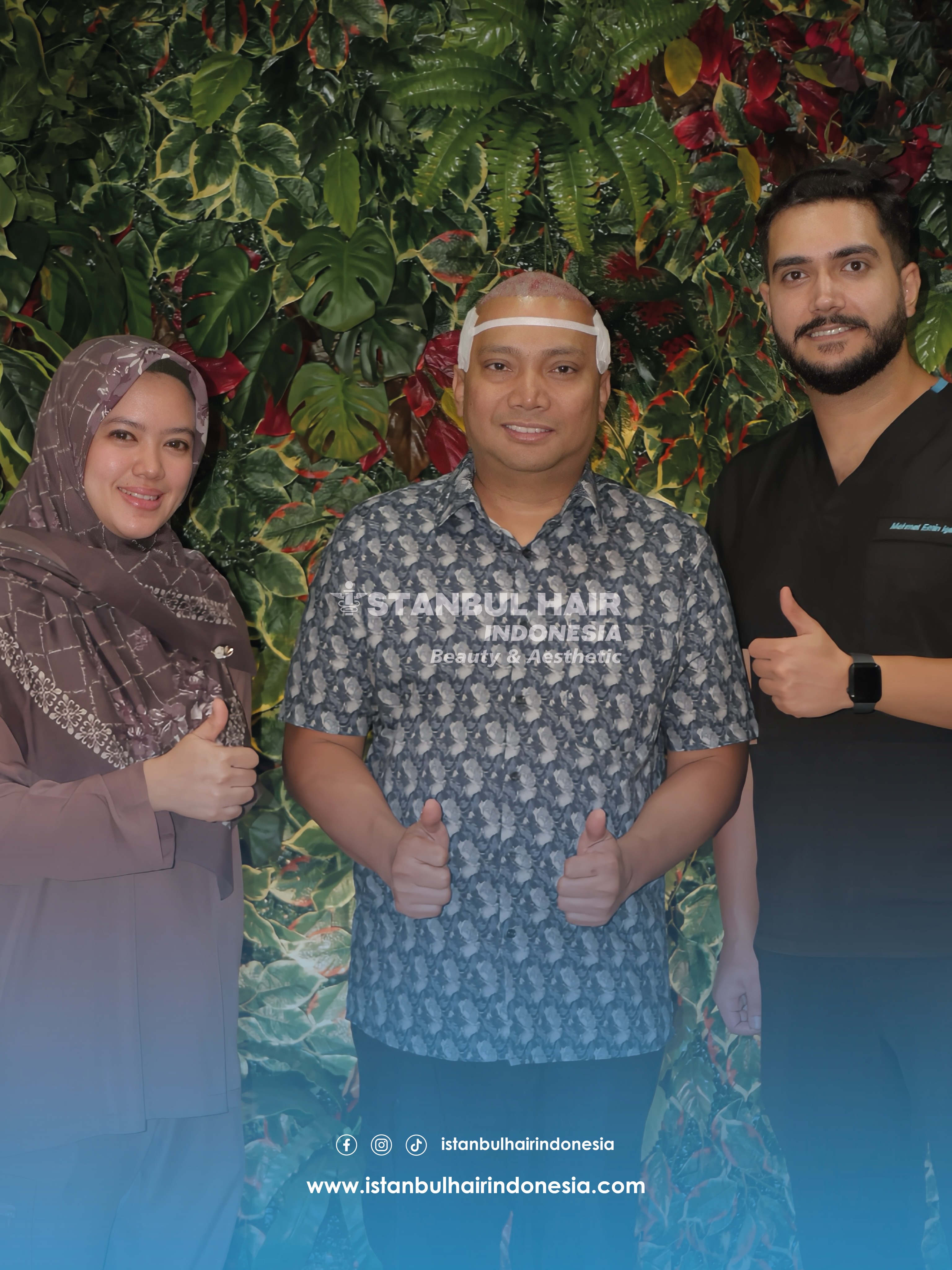 Last call Promo di bulan Mei! ✨
Saatnya wujudkan rambut lebih tebal & percaya diri kembali—mulai dari sekarang, jangan tunggu nanti.
Dengan treatment hair transplant di Istanbul Hair Indonesia, kamu bisa dapatkan hasil natural & permanen.
Kabar baiknya, sekarang tersedia cicilan 0% jadi makin ringan untuk mulai perubahan besar!
📌 Slot terbatas di akhir bulan—booking sekarang sebelum promo berakhir!
—————————————————————————
Last call for May Promo! ✨
It’s time to restore your confidence with fuller, natural-looking hair—don’t wait any longer.
At Istanbul Hair Indonesia, get a natural & permanent hair transplant result.
Even better, enjoy 0% installment plans to make it easier than ever to start your transformation!
📌 Limited slots available—secure yours before the promo ends!
#HairTransplantIndonesia #IstanbulHairIndonesia #PromoTHR #RambutLebatLagi #Cicilan0Persen