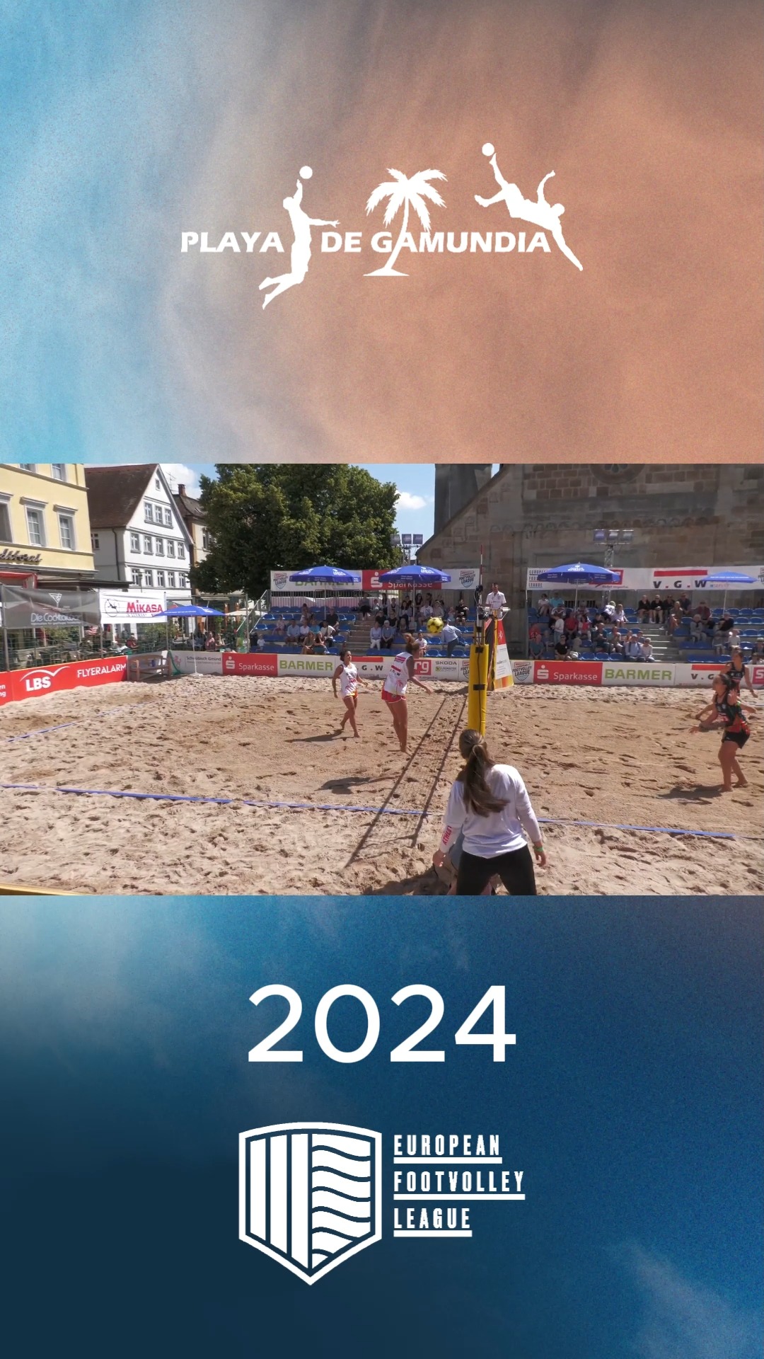 🧠⚽ Mit Köpfchen zum Punkt!
Wenn Technik auf Timing trifft und der Punkt nicht nur mit dem Fuß entschieden wird. 💥🏖️
ESP🇪🇸 vs. FRA 2🇫🇷 (EFVL Major 2024)
Spannende Action gibt es auch in diesem Jahr, wenn sich die Gmünder Innenstadt wieder in eine Beach-Arena verwandelt.
