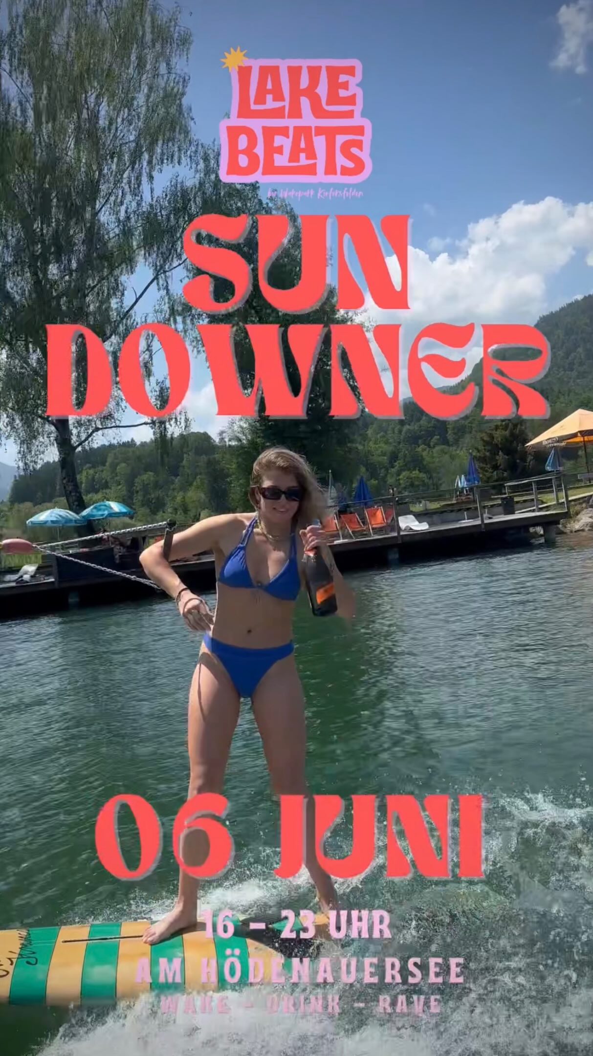 🍾 GEWINNSPIEL 🍾
Lake Beats Sundowner, seid dabei 🌞
Zum 6. Juni verlosen wir gemeinsam mit Mionetto eine 3L Flasche Prosecco für euren perfekten Sundowner am See 🥂
So seid ihr dabei:
✨ folgt uns
✨ liked diesen Beitrag
✨ markiert 4 Freunde, mit denen ihr die Flasche bei Lake Beats am 06.06. am liebsten köpfen würdet 🌅
Mit etwas Glück gehört die bald euch 🧡
📍 Lake Beats Sundowner – 06. Juni
16-23 Uhr
FREIER EINTRITT
DJ, Sunset, See, Drinks & beste Stimmung.
Teilnahmeschluss: Sonntag 12:00 Uhr
Gewinner*in wird per DM benachrichtigt.
#lakebeats #sundowner #giveaway #mionetto #wakeparkkiefersfelden