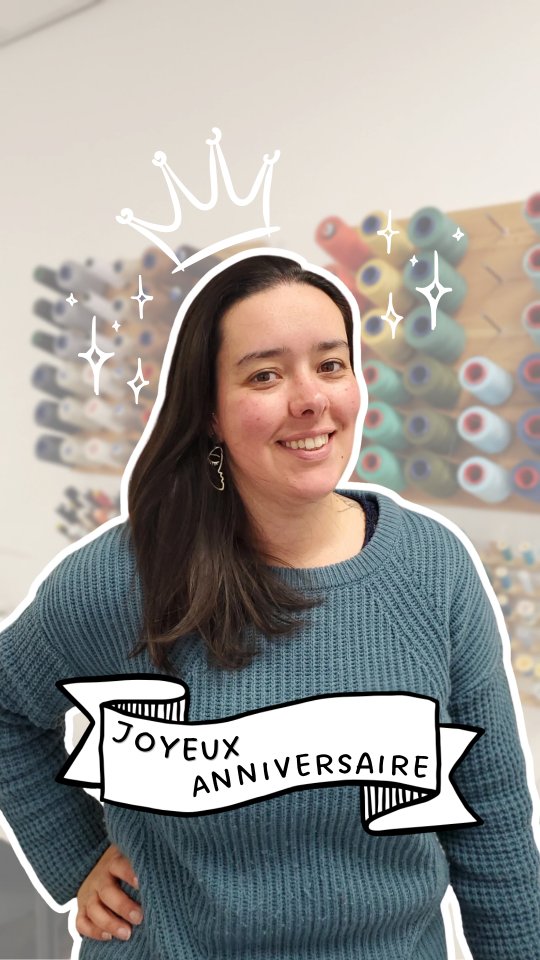 🎉 JOYEUX ANNIVERSAIIIIIIRE CAMILLE ! 🥳
Bon hier, tu as eu une publication rien qu'à toi mais ça valait la peine que tu ai aussi une vidéo pour fêter dignement ton anniversaire nan ? 🤭
Bravo pour tout ce que tu accomplis au quotidien, que ce soit à l'Atelier ou en dehors, tu te surpasses et tu me pousses à faire de même 🥰
Je compte sur vous pour lui envoyer plein d'amour en ce jour heureux de retour de vacances 😎
Encore Joyeux Anniversaiiiiiire 🤩