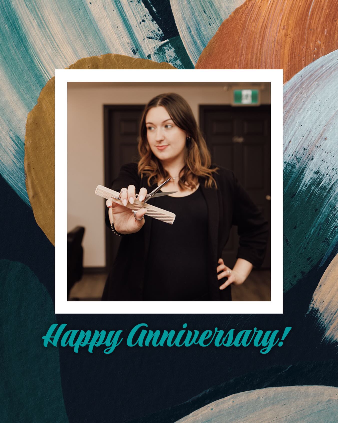 Happy Anniversary to Kayla 🤍
Even though she’s currently soaking up all the sweet moments of maternity leave, we’re celebrating another year of her being a part of our salon family.
Sending lots of love during this special season of life 🫶