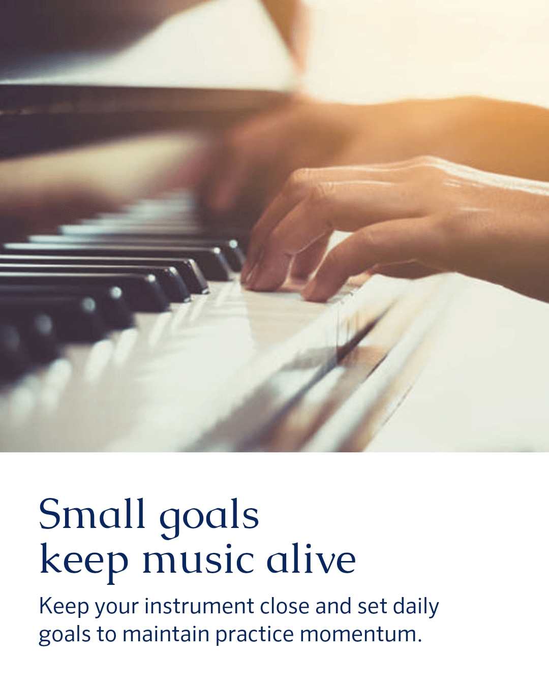 How do you keep music practice going over the summer?
Staying motivated after the year ends can be tricky. Try setting small, achievable goals and keep your instrument close by to make practice part of your daily routine. Set up a plan when your head is clear!
What helps you stay on track in the off-season?