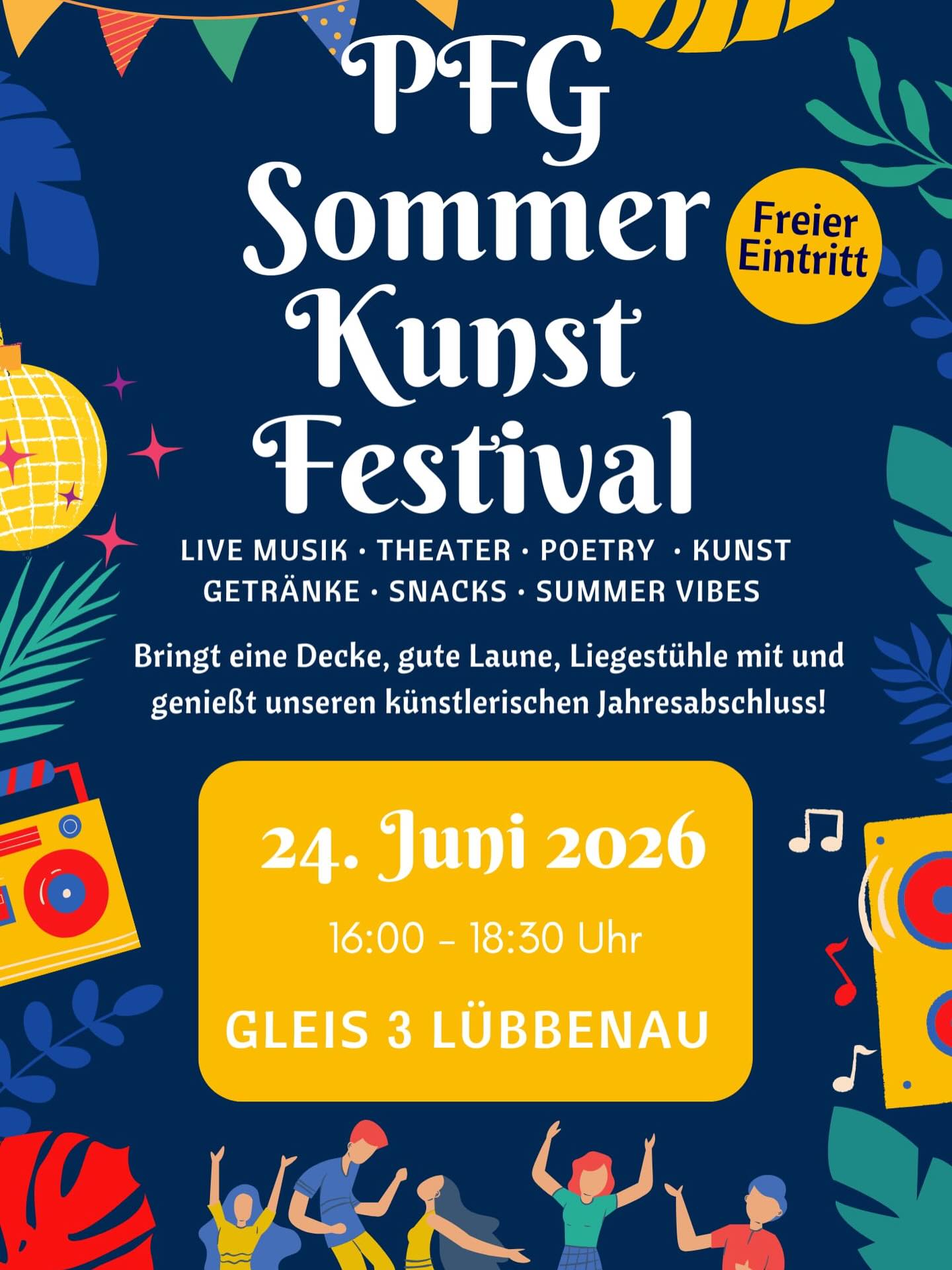 #pfg #sommerfestival #kleineganzgroß #selbstgemacht