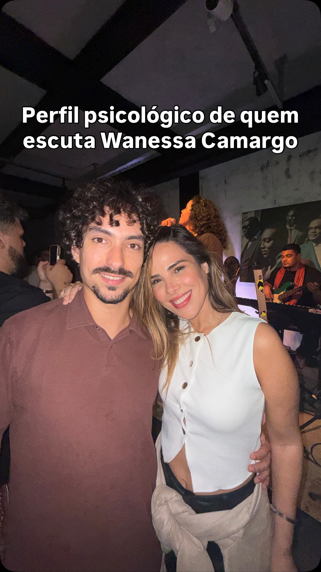 Perfil psicológico de quem escuta @wanessa Wanessa Camargo
@fcwanessago @faclubewnews
#perfilpsicologicodequemescuta #wanessacamargo #kalytonpsi