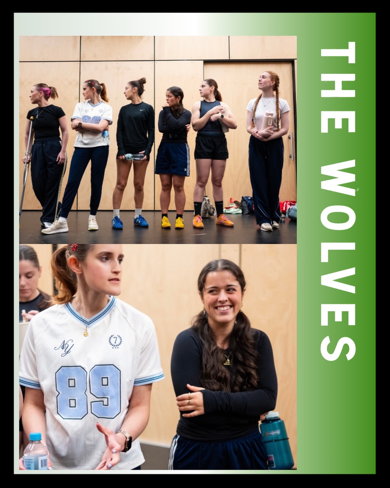 @alana.lopera photographed in rehearsals for THE WOLVES with @theatreworksstkilda ⚽️
📸 @smwimage
#patrickmanagement #pmtalent #performer #thewolves #theatreworks