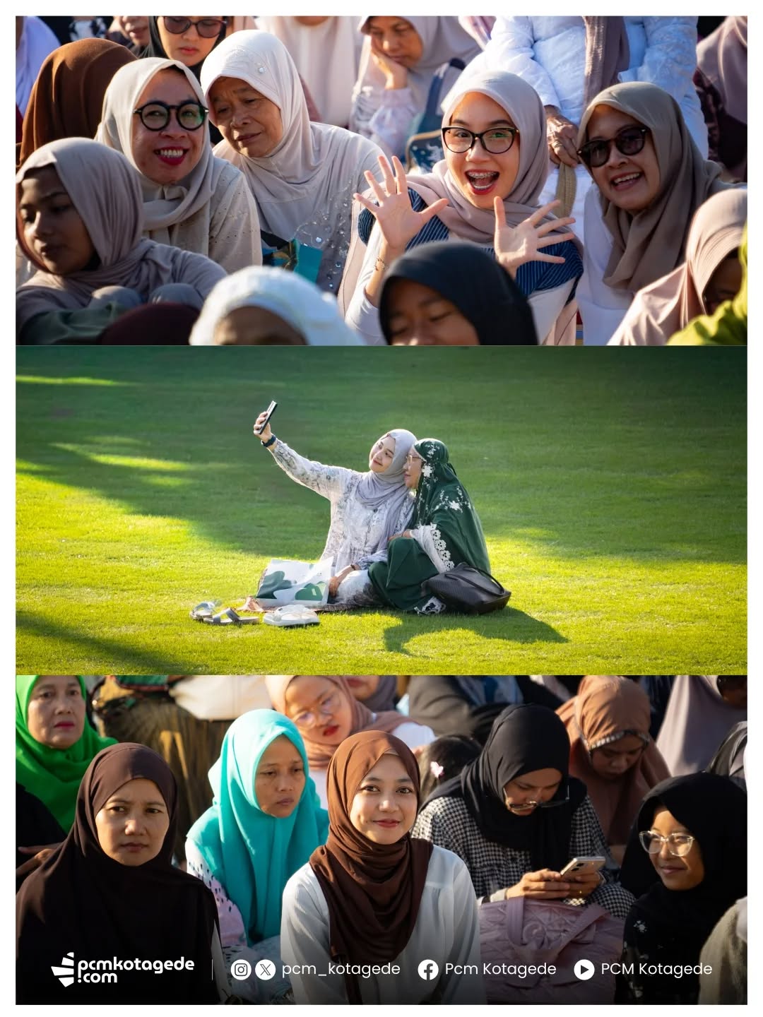 Alhamdulillah, Salat Iduladha 1447 H PCM Kotagede telah terlaksana dengan lancar dan penuh keberkahan.
Terima kasih kepada seluruh jamaah yang telah hadir dan bersama-sama menghidupkan syiar Islam di Kotagede. Semoga semangat keikhlasan dan kepedulian yang diajarkan saat Iduladha terus tumbuh dalam kehidupan kita sehari-hari.
Diselenggarakan PCM Kotagede
Lokasi lapangan karang kotagede
27 Mei 2026
#kotagede #muhammadiyah #pcmkotagede #iduladha