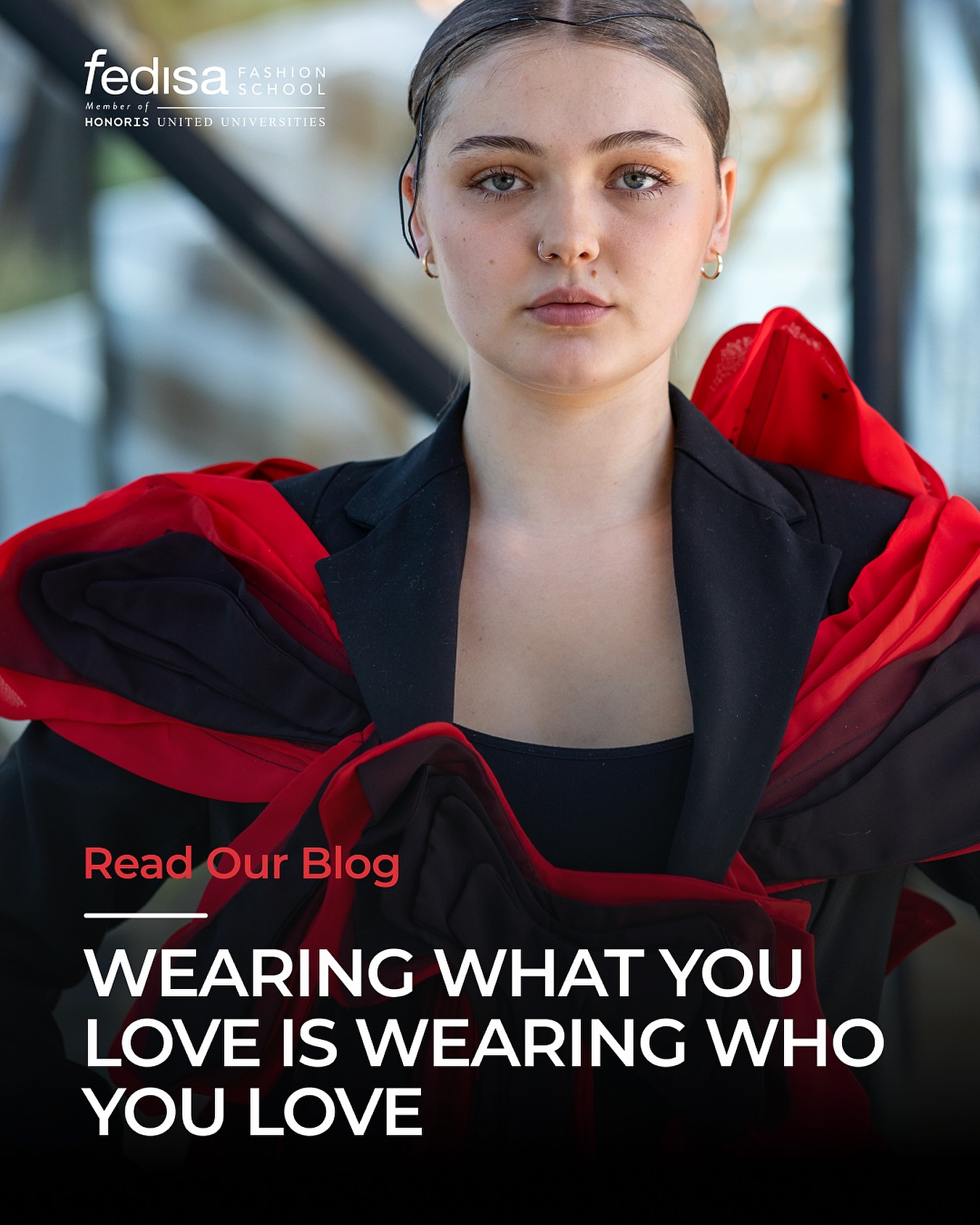 What we wear is never just fabric. It carries memory, identity, emotion, and the people and moments that shape us.
Our latest blog, Wearing What You Love Is Wearing Who You Love, reflects on the deeply personal relationship between fashion and self-expression, and why clothing so often becomes part of our life stories.
Because fashion is never only about what we wear. It is about who we are becoming.
Read the full blog via the link in bio.
Author: @kaylageorginapabst
2027 applications are now open. Visit the FEDISA website to learn more about our qualifications and start your journey in fashion today.
#FEDISA #FEDISAFashionSchool #FashionEducation #StyleAndIdentity
