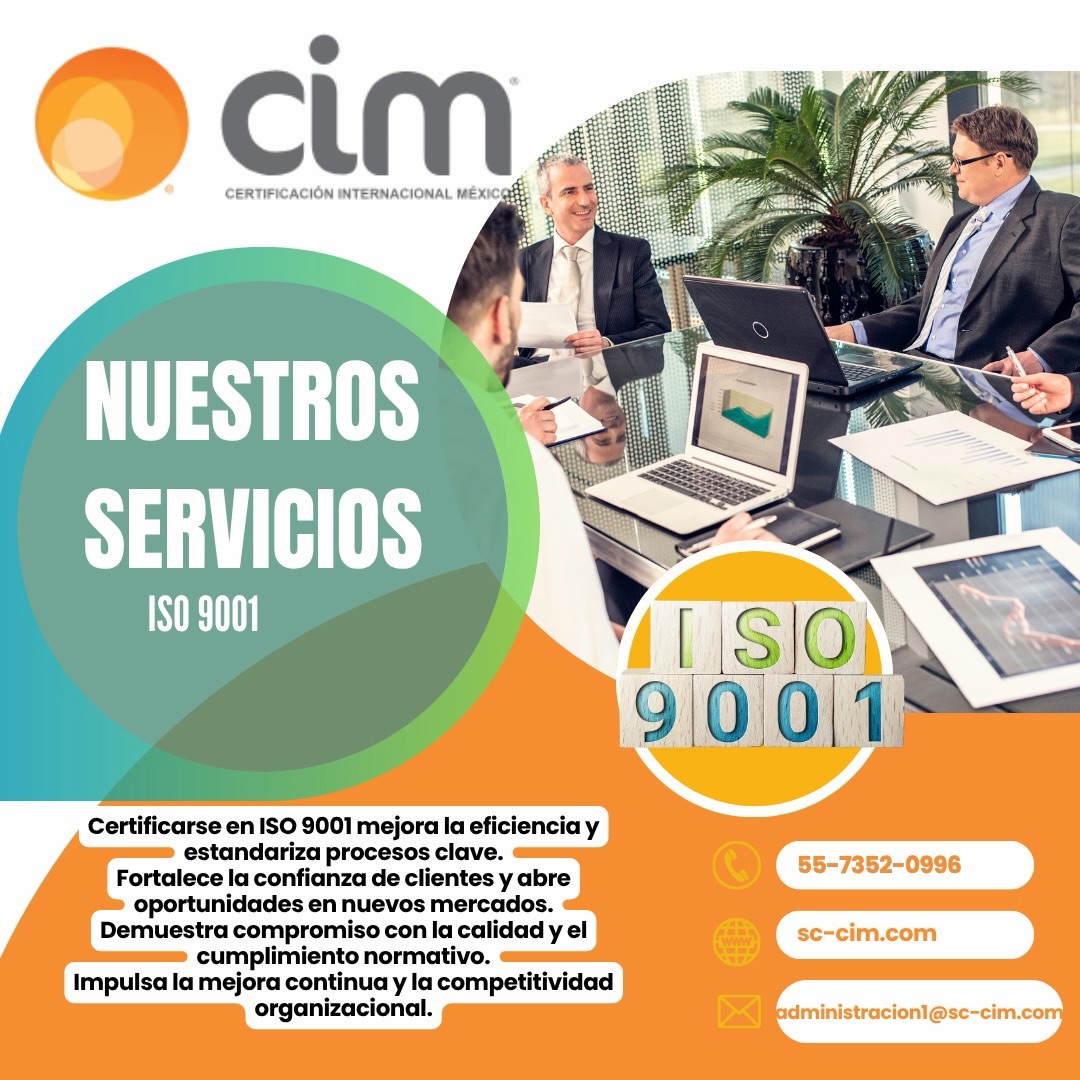 📌✨ ¿Por qué es importante certificar tu empresa en ISO? ✨📌
Hoy más que nunca, las empresas necesitan destacar por su calidad, confianza y profesionalismo. Contar con una certificación ISO, como la International Organization for Standardization 9001, ayuda a tu negocio a demostrar que trabaja con procesos eficientes y enfocados en la mejora continua. 🚀
✅ Mayor confianza de tus clientes
✅ Mejora en tus procesos internos
✅ Reducción de errores y costos
✅ Más oportunidades de negocio
✅ Ventaja competitiva frente a otras empresas
💡 Certificar tu empresa no solo mejora la calidad de tus servicios, también fortalece la imagen y crecimiento de tu negocio.
📈 Invierte en el futuro de tu empresa y lleva tu organización al siguiente nivel.
#CalidadEmpresarial #ISO9001 #CertificacionISO #MejoraContinua #gestiondecalidad