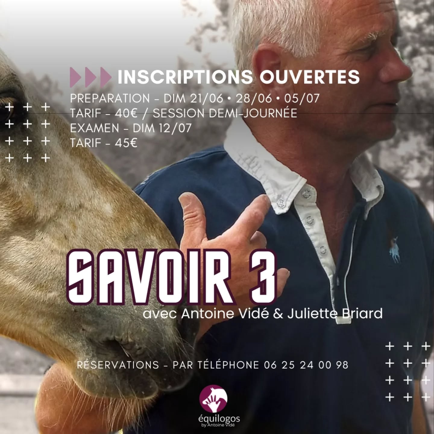 SAVE THE DATE - Passage SAVOIR 3
Appelez-nous pour bloquer votre place !