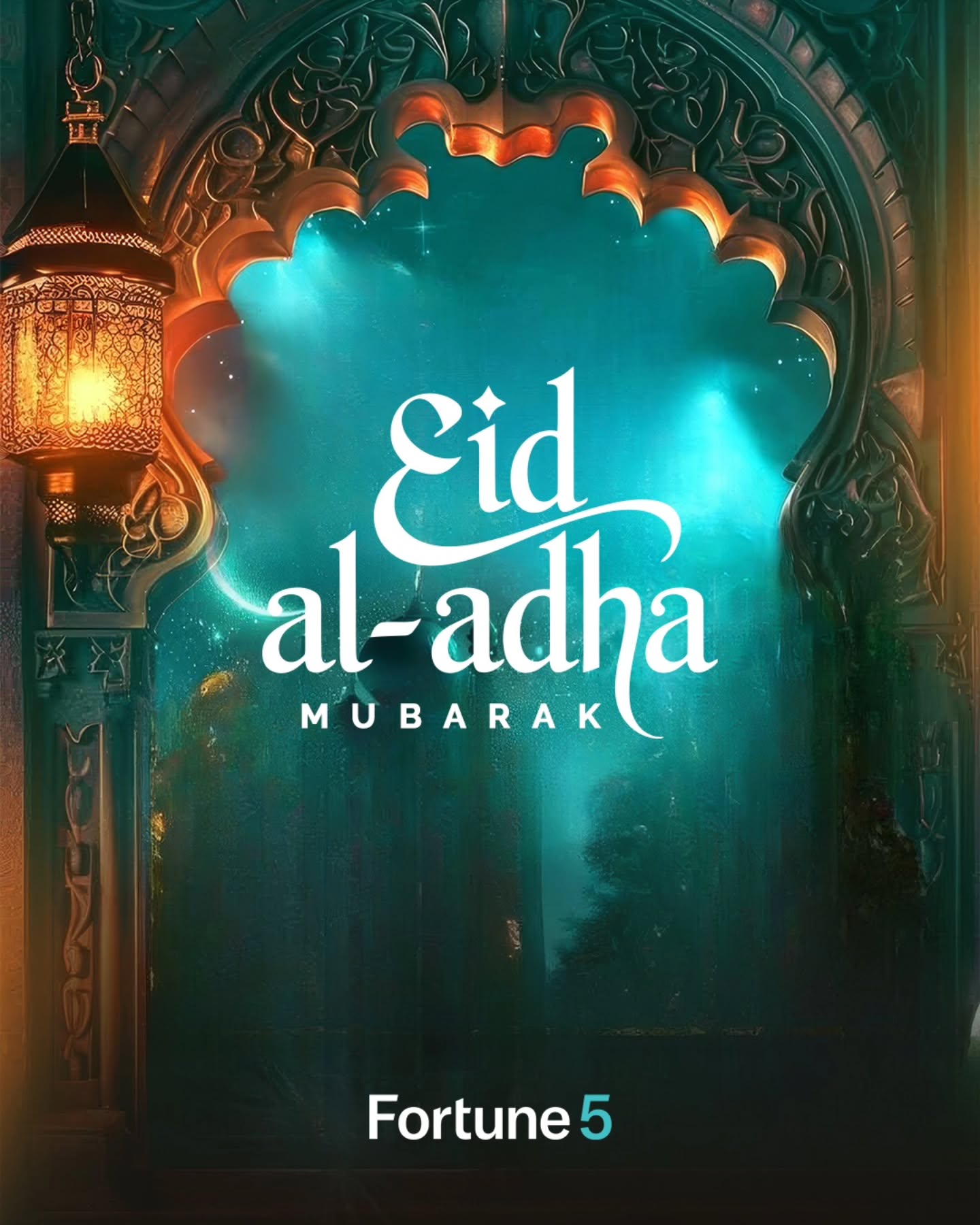 Wishing you, your family, and your loved ones a blessed Eid al-Adha. May this sacred occasion inspire unity, bring peace to your heart, and usher in a season of abundant prosperity and happiness.
Eid Mubarak from all of us at Fortune 5. ✨
#Fortune5 #EidAlAdha #EidMubarak #ProsperityAndPeace #Blessings
