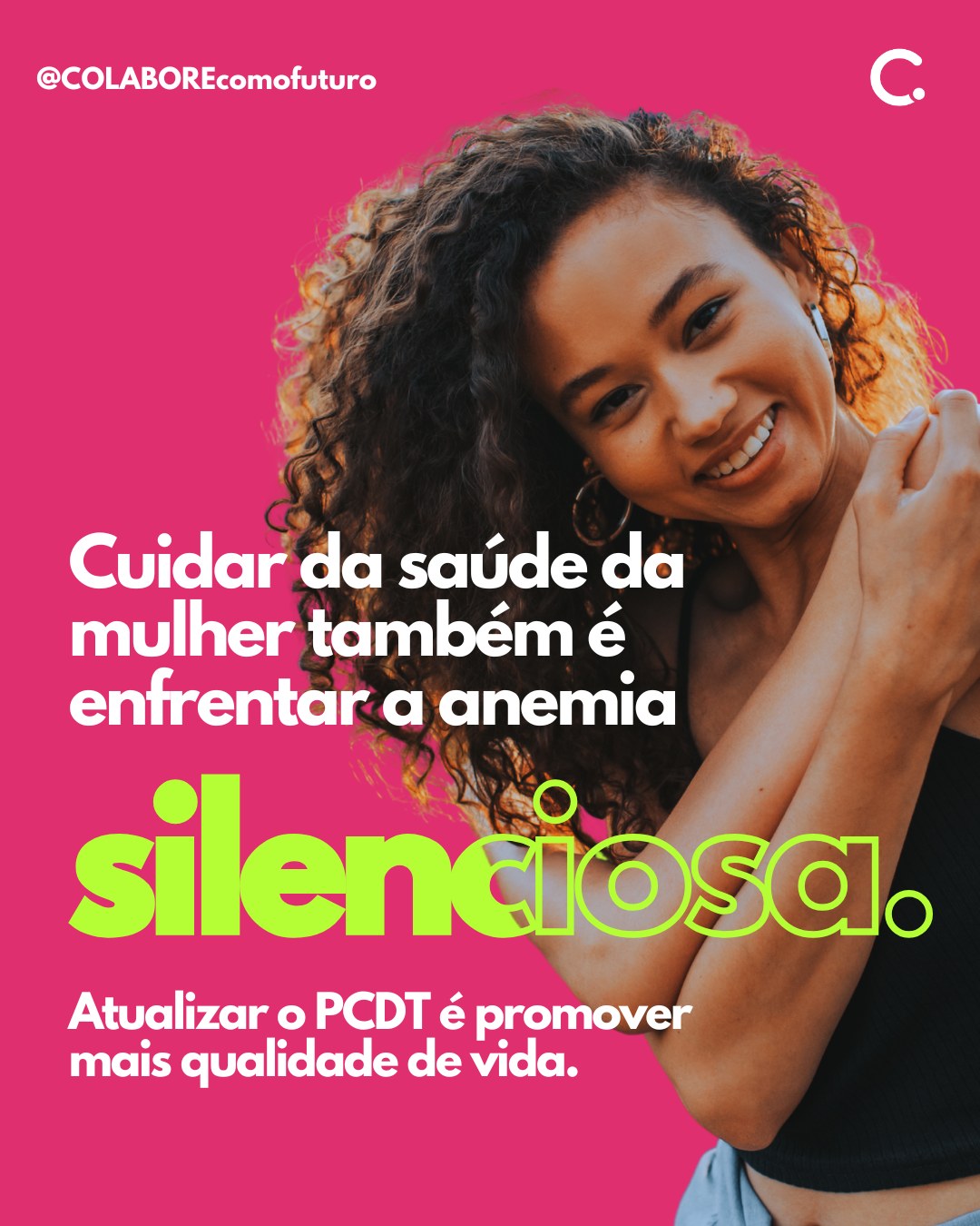 👩🏽🦱 Dia 28 de maio é o Dia Internacional de Luta pela Saúde da Mulher e o Dia Nacional de Redução da Mortalidade Materna.
A data reforça uma verdade urgente: falar sobre saúde da mulher também é olhar para condições que muitas vezes são invisibilizadas, mas impactam profundamente a qualidade de vida e o cuidado integral.
⚠️ A anemia por deficiência de ferro é uma delas.
Muitas mulheres convivem com essa condição em consequência de situações como miomas, endometriose, sangramento uterino anormal, câncer de ovário, câncer de endométrio e hemorragia pós-parto.
Quando o diagnóstico demora ou o tratamento adequado não chega, os impactos afetam a saúde, o bem-estar e a vida de milhares de pacientes.
Por isso, seguimos trabalhando pela publicação do novo PCDT de anemia por deficiência de ferro no SUS, com uma linha de cuidado mais moderna, eficaz e alinhada às necessidades reais dos pacientes.
🩷 Defender a saúde da mulher também é garantir acesso ao cuidado certo, no momento certo.
➡️ Se você também apoia esta causa, clique no botão repost!
#SaúdeDaMulher #AnemiaPorDeficiênciaDeFerro #SaúdePública #ColaboreComOFuturo