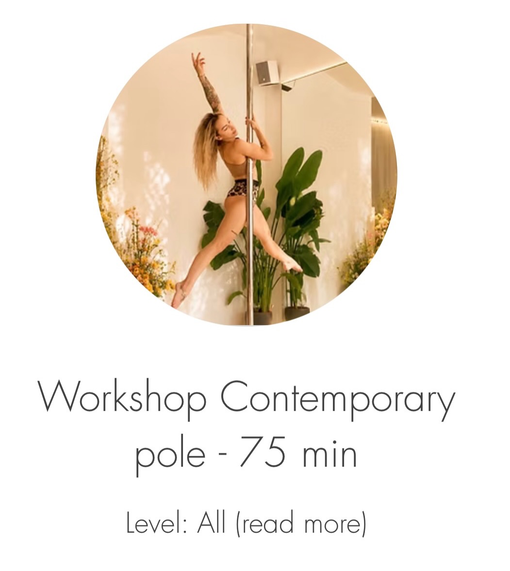 Nu har vi släppt två härliga sommarWorkshops och en 2-veckors kurs i pole dance. In och grabba din plats! ☀️
Obs! Det går endast betala med kort direkt via hemsidan (ej faktura)