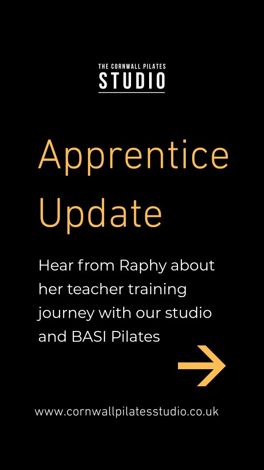Hear all about it!
Listen to what my apprentice has to say about her training journey so far.
Raphy has been assisting me for four months in my classes learning the deeper arts of cueing, class management, working with real bodies, breaking exercises down, apparatus maintenance etc.
That will not stop.
But after 13 months of attending classes here at the studio, and starting her training with @basipilates in January this year, I'm delighted to say she is ready to start taking classes without my supervision.
She has worked so hard to get here, I'm so excited to see her develop as a teacher and to continue supporting her training.
That's not to say she is finished, the real work starts once those last modules in June are complete...500 hours in fact of self practice, learning and listening to bodies.
When I said to @the.independent last month Pilates teacher training is a lucky dip and unregulated, I meant it.
There are Pilates education providers and there are certificates not even worth the paper they are printed on.
I love mentoring, and I would love another dedicated student or newly qualified teacher or two to join us.
Get in touch if you think you'd like the same support 😊
PS I don't teach counting in Hundred 🤣
##thecornwallpilatesstudio #pilatesapprentice #pilateseducation