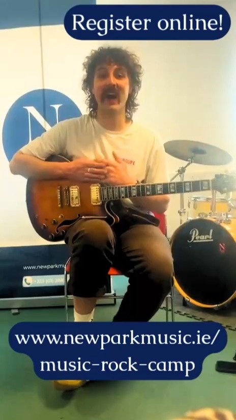 Thinking about joining our Music Rock Camp this summer? 🎸🥁🎤
Hear what our teacher Patrick has to say about it!
A great opportunity for young musicians to play together, build confidence, and have fun making music this summer.
Limited spaces remaining. Register online at:
www.newparkmusic.ie/music-rock-camp