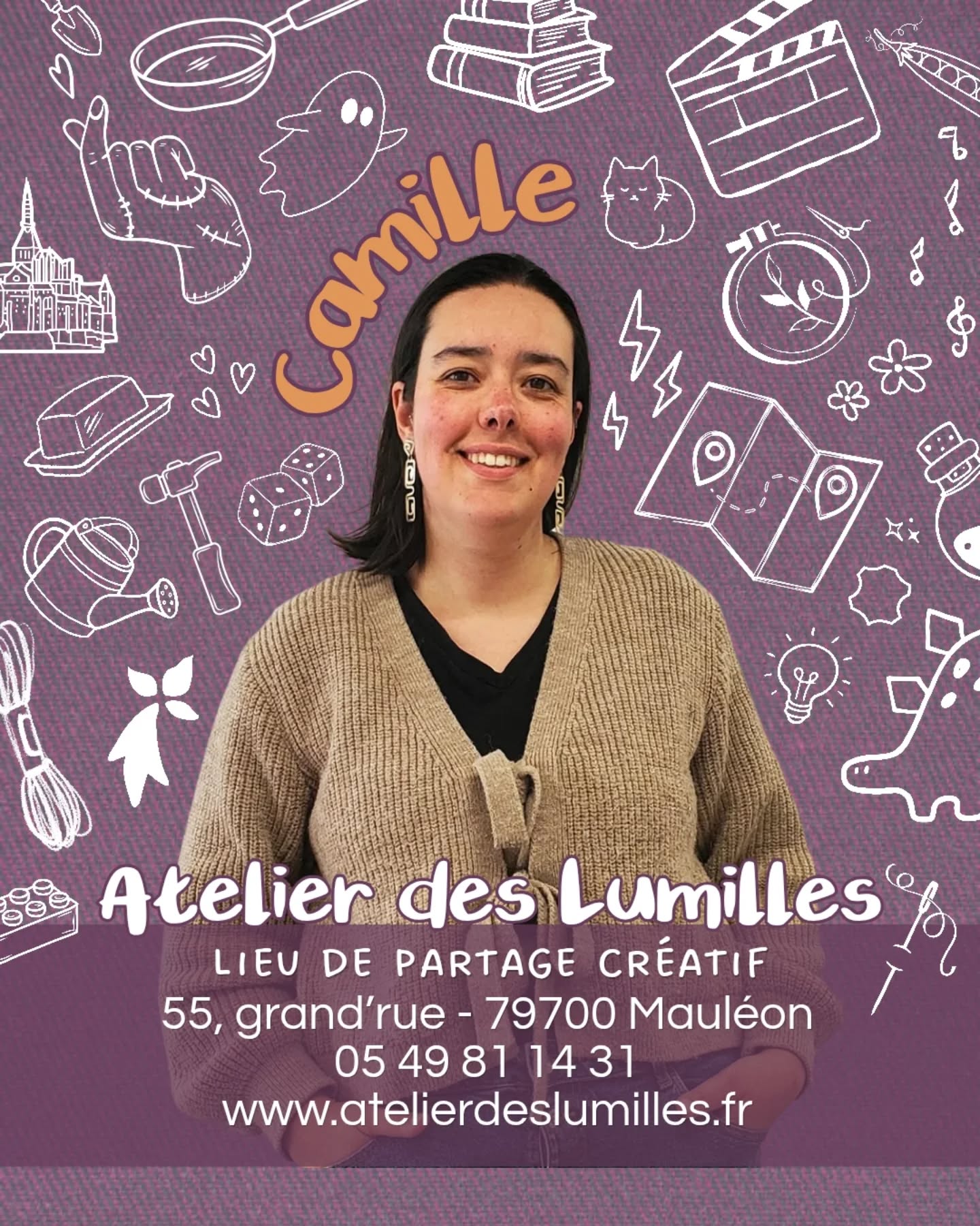 ✨️ Nous continuons la série de (re)présentation des 500 abonnés avec la présentation de Camille !
"Bretonne de 32 ans qui aime autant le beurre salé que l'huile d'olive" 🧈
Camille se présente à vous de ses études à ses hobbies en passant par son parcours professionnel !
Alors, avez-vous toutes les références sur la première image ?
Psst... En plus demain est un jour particulier pour Camille 🤫😎🥳