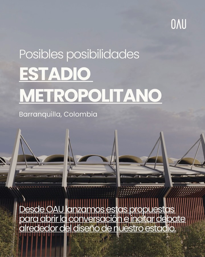 🏟️Tres exploraciones conceptuales para el futuro del Metropolitano.
Más que proponer una nueva imagen, este ejercicio busca abrir una conversación sobre cómo intervenir una estructura que ya hace parte de la memoria arquitectónica de Barranquilla.
Cada propuesta parte de una misma premisa: reconocer el valor de la estructura existente y entender el estadio no como un objeto aislado, sino como una pieza de ciudad.
Basamento, Corona y Coraza exploran distintas maneras de relacionarse con lo existente:
acentuar, completar o reinterpretar.
No se trata de empezar desde cero.
Se trata de preguntarnos cómo evolucionar sin borrar aquello que ya nos define.
¿Cuál de las tres propuestas resuena más contigo?
¿Cómo te imaginas el Metropolitano?
______
#estadiometropolitano #alcaldiadebarranquilla #renovacion #barranquilla #estadiometropolitanorobertomeléndez