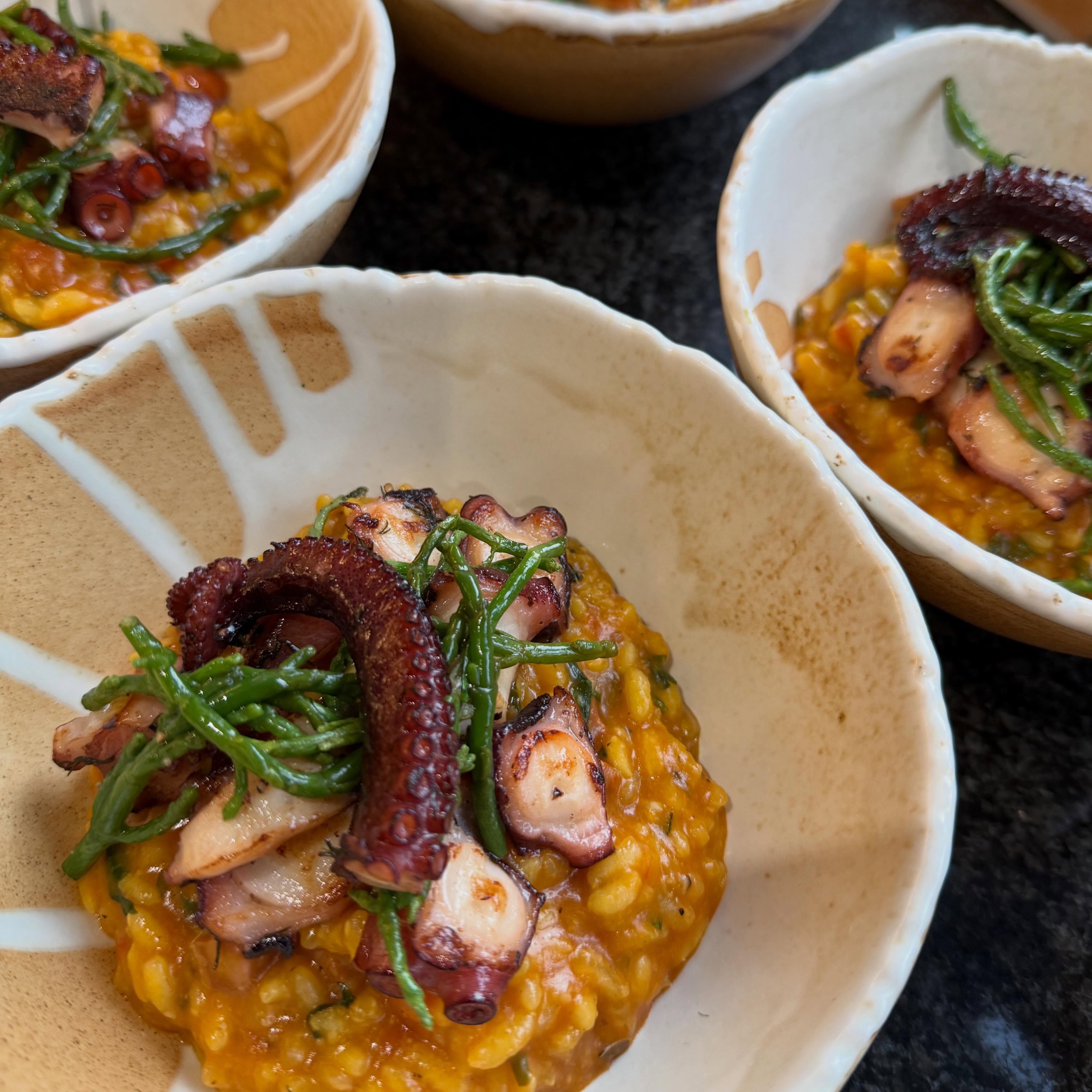 Seasonal Summer Menu ☀️
Local Produce - In Season - Intense Flavour
Grilled Octopus & Chorizo Risotto 🐙
Fennel Seed - Samphire - Tomato & Basil
📍 Private Dining Within Essex
🗓️ 1st June - 31st August
🎟️ £68 per head
🍷 £35 Wine Pairings
Our Seasonal Summer menu is now available for any in-house private dining. Britain has some amazing produce around in the summer time from vibrant Tomatoes, fresh herbs, succulent Pork to amazing Scottish Hake fillet with beautiful shell fish from around our shores.
DM FOR INQUIRIES
☎️ 07939130444
🌎 www.chefchrislaurie.com
✉️ Chefchrislaurie@gmail.com
#Essex #Southendonsea #leighonsea #privatechef #chef Chelmsford Colchester Braintree tastingmenu privatedining Essexfood Essexprivatechef privatediningessex essexbusiness billericay romford Essexfoodie Essexfood