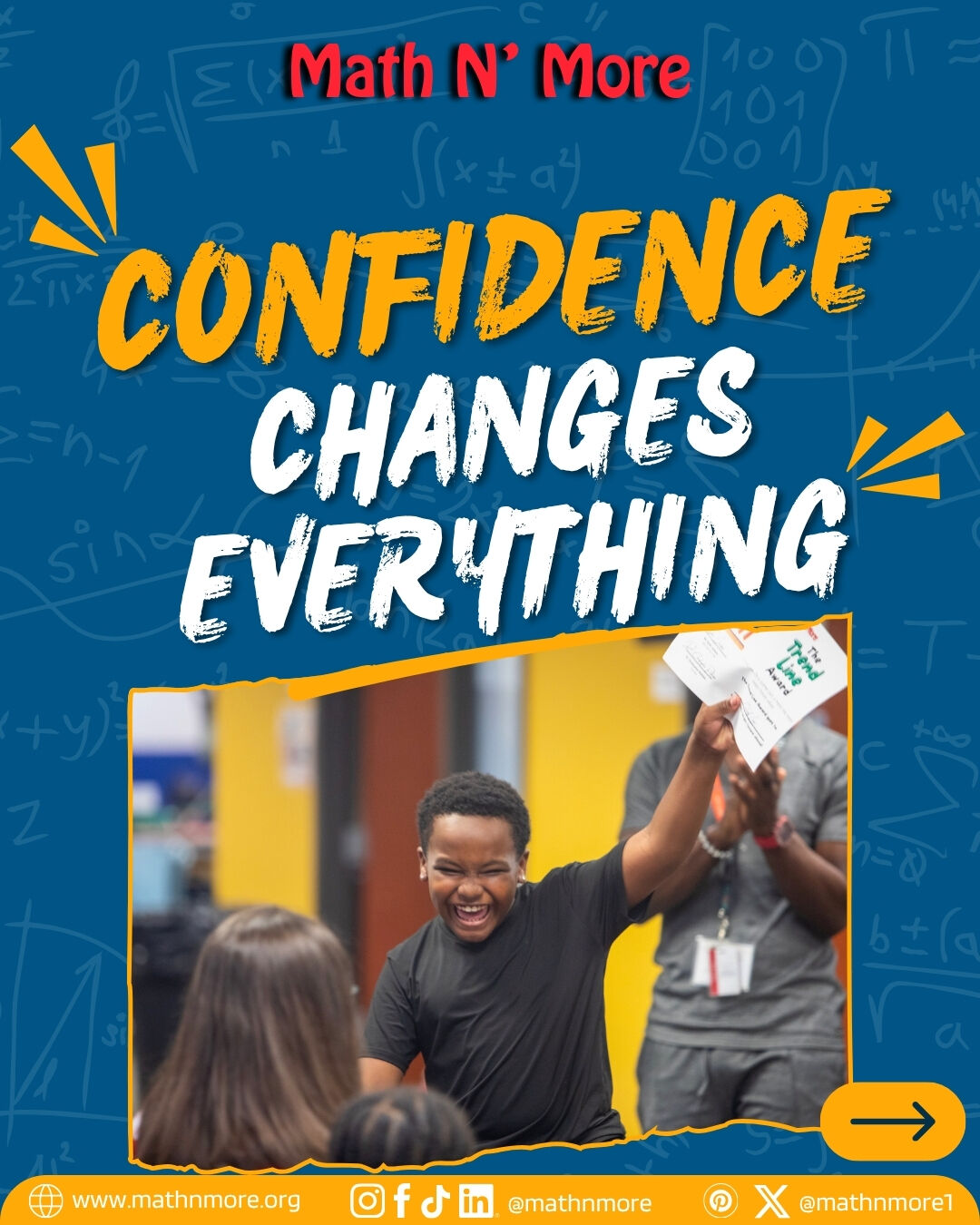 Confidence changes everything โจ
Confidence changes:
โ Challenges
โ Participation
โ Outcomes
At Math N' More Summer Academy, scholars build skills and belief in themselves.
This is intentional growth.
๐ Link in bio
#MathNMore #StudentConfidence #AcademicGrowth #SummerLearning #AtlantaParents #ScholarsFirst