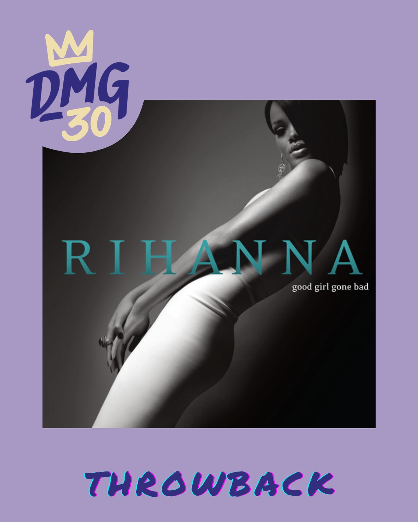 Good Girl Gone Bad is Rihanna’s best-selling album worldwide, released May 31, 2007. Sampling artists like Michael Jackson and Lionel Richie, this album was a career-defining project that propelled Rihanna to global pop icon status. Good Girl Gone Bad features the global hit single “Umbrella” which won Rihanna and Jay-Z a grammy for Best Rap/Sung Collaboration. The album also resulted in multiple Billboard Hot 100 hit singles, such as “Take a Bow” and “Disturbia”.
DMG was involved with the following songs:
-“Push Up On Me” sampling “Running With the Night” by Lionel Richie
-“Don’t Stop The Music” sampling “Wanna Be Startin’ Somethin’” by Michael Jackson
-“Shut Up and Drive” interpolating “Blue Monday” written by Stephen Morris, Peter Hook, Bernard Sumner, and Gilian Gilbert
-“Sat It” sampling “Flex” by Mad Cobra