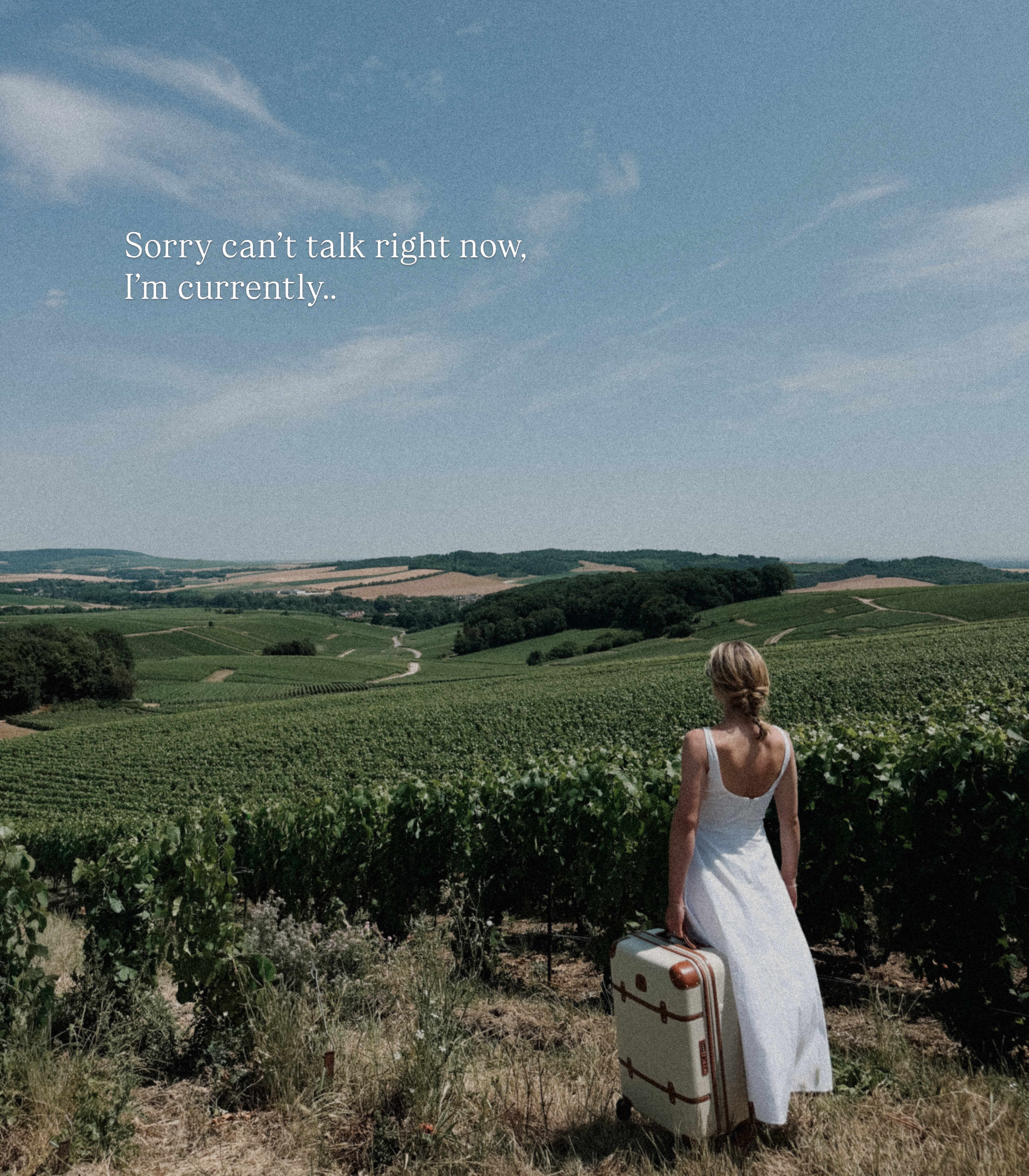 Can’t be available right now, Im in..
Champagne 🥂
Our train itinerary:
🏰 Reims
✨Epernay
🍾Ay-Champagne
💭 Avenay (but mainly to visit Loisium Hotel which was incredible). It’s a bit of a walk, so if you have a lot of luggage book a taxi from Ay-Champagne
📌 Save for your next journey to Champagne