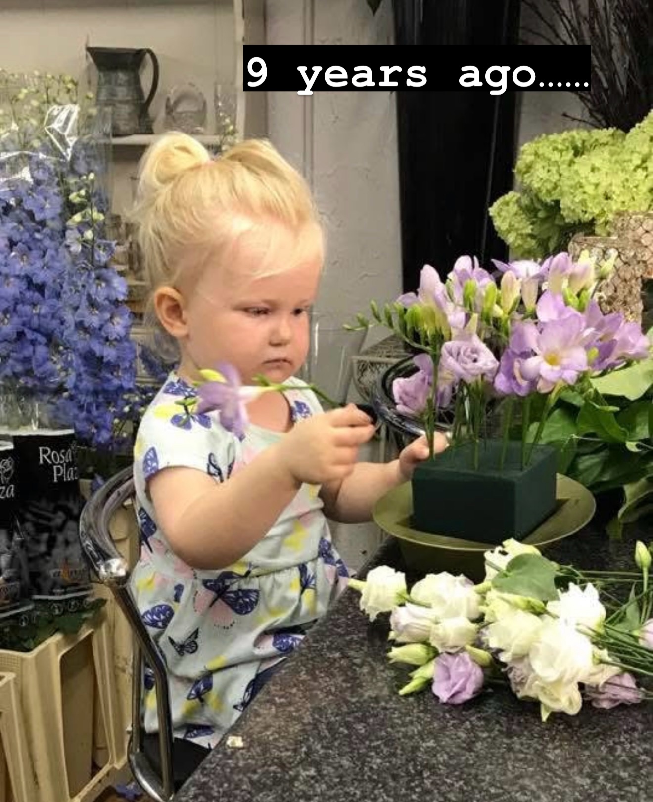 #flowers #floristinthemaking #nannysgirl💕