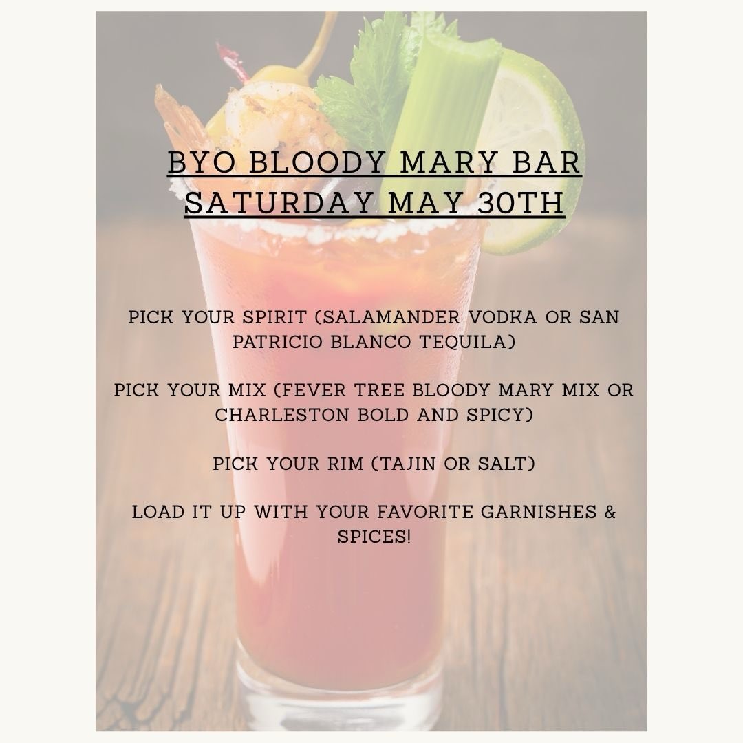 Weekends were made for Bloody Marys 🍅✨ Join us tomorrow at Great Wagon Road Distilling Co. for our BYO Bloody Mary Special — build it exactly how you like it with your favorite garnishes, spices, and extras. Whether you keep it classic or load it up, it’s the perfect way to kick off your Saturday. Cheers to brunch done your way!
#drinklocal #bloodymary #gwrnoda #distillery #specials