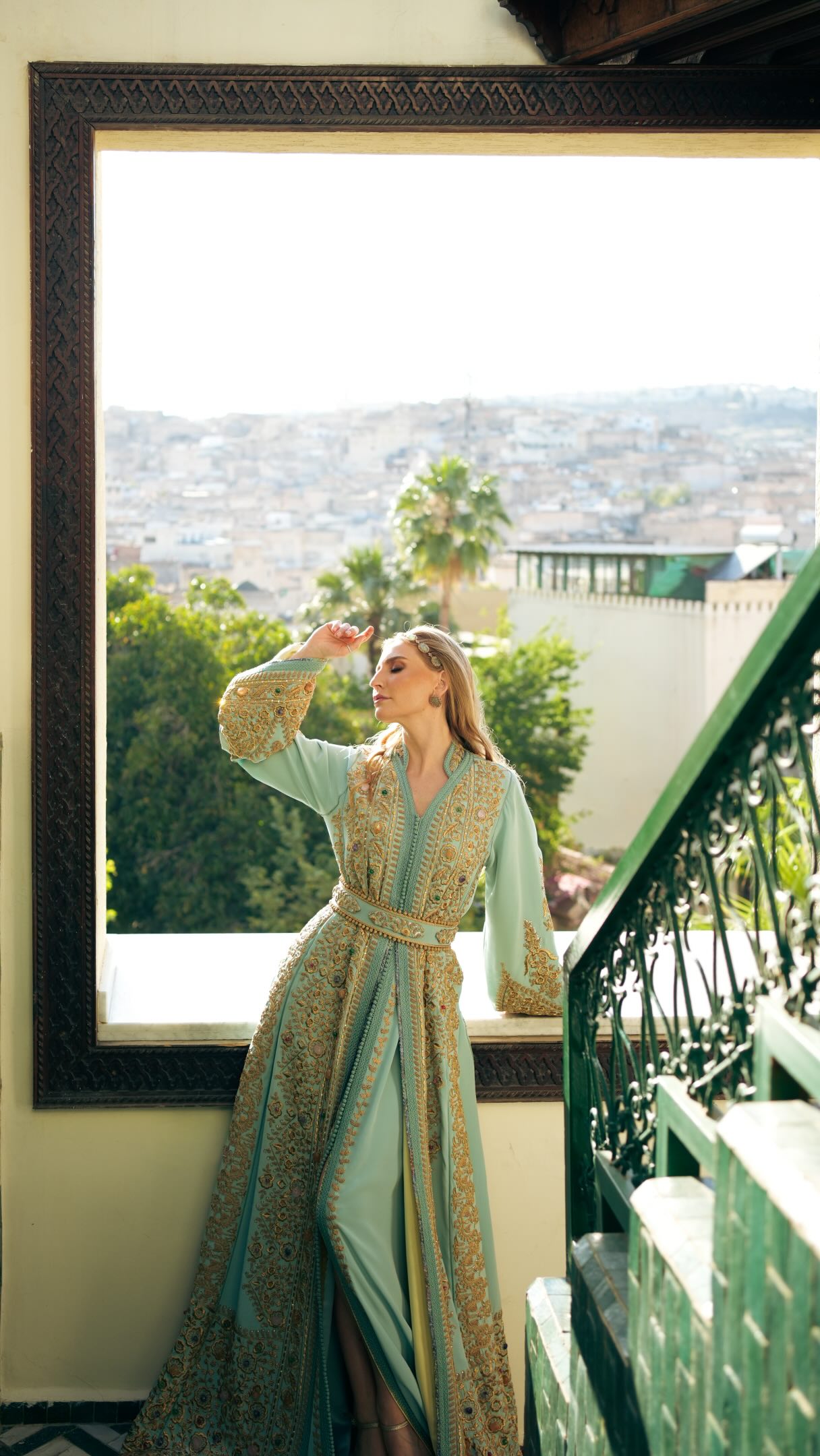 Tea with a view, overlooking the timeless beauty of the Medina of Fez
Where every sip feels like a journey through history.
#palaisdefes #medinafez #fezmorocco #fez #moroccantea