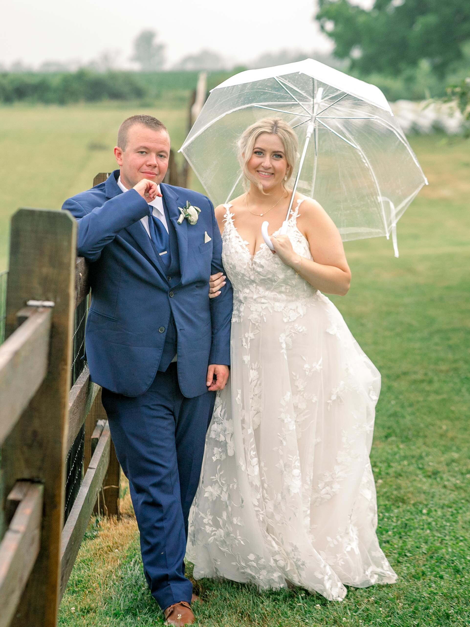 Proof that even the stormiest skies can make for the sweetest moments. ☔️
@meganmcgouldrickphotography
#rainydays #sweetestmoments #weddingseason #weddingplanners #weddings