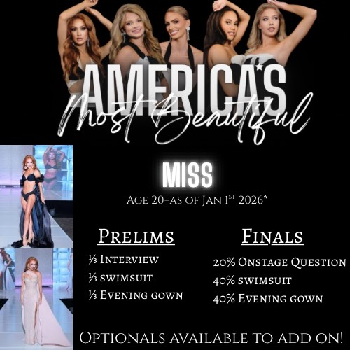 One month left to enter! Calling all our Miss contestants ages 20 and up! #AMBPageants