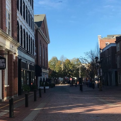With 2026 marking the 400th anniversary of the English arriving in Salem, imagine what our streets looked liked in the 17th century. Here's Essex street today and in the 1600s. Download Salem on Your Own to learn more about Essex Street now and then.