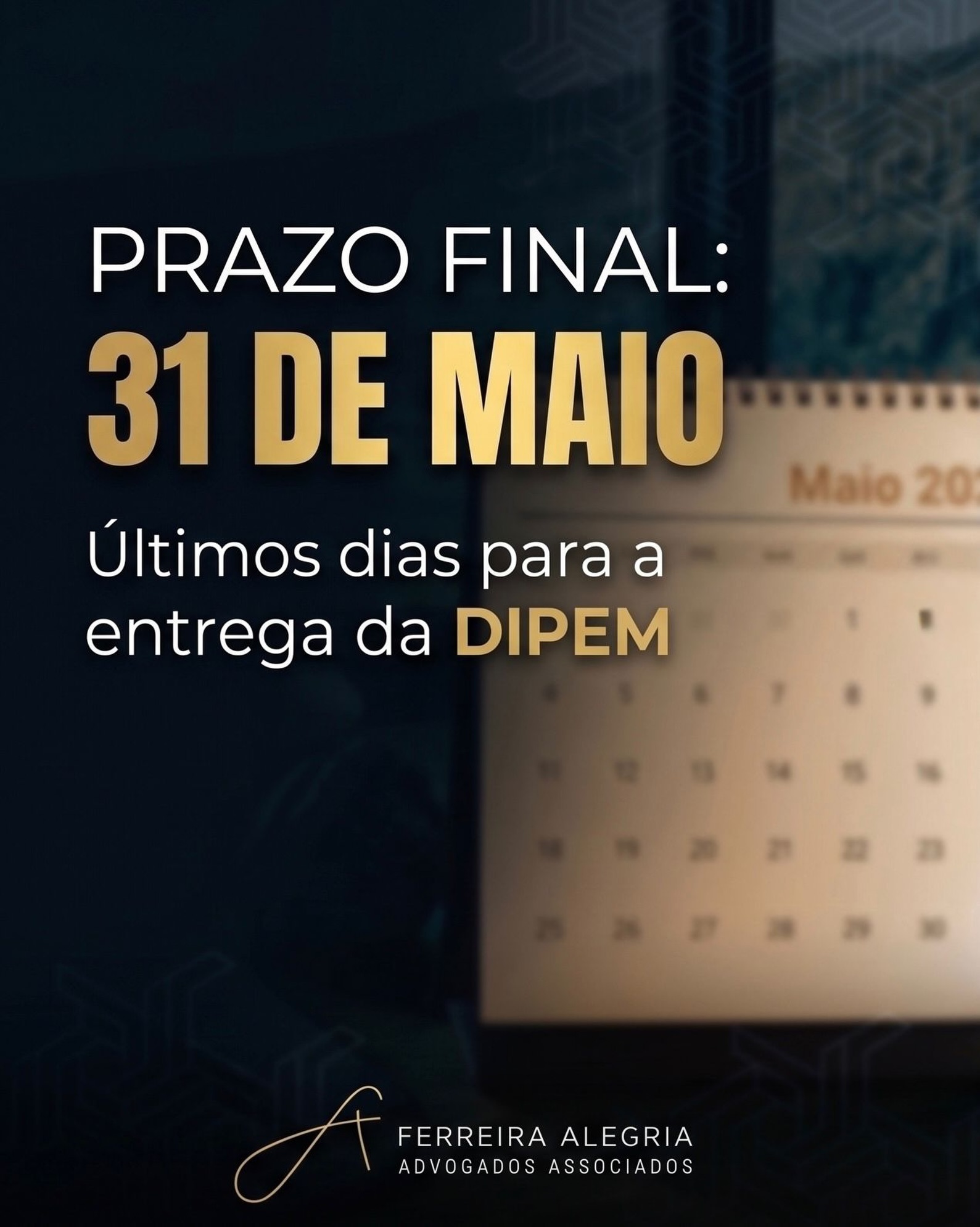 ⚠️ Prazo final para entrega da DIPEM: 31 de maio.
A obrigação anual permanece indispensável para titulares de alvará de pesquisa com atividades realizadas no período-base.
Antecipe sua regularização e evite inconsistências perante a ANM.
#DIPEM #ANM #DireitoMinerário #Mineração ComplianceMineral PesquisaMineral SegurançaJurídica