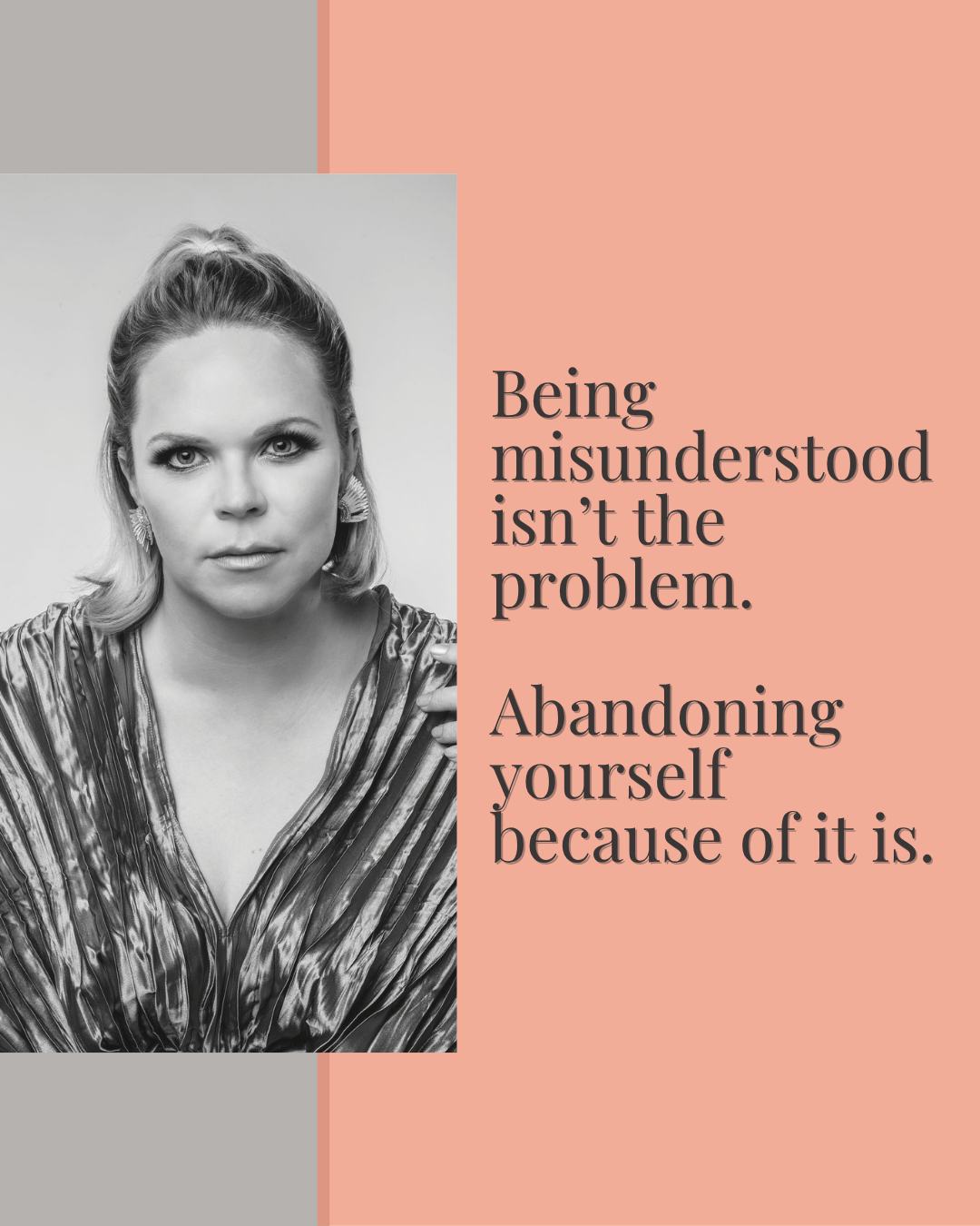 We spend so much energy trying to be understood.
Trying to make our choices make sense to everyone around us.
But the real cost isn’t misunderstanding.
It’s self-abandonment.
It’s the moment you soften your voice…
change your direction…
or question your path just to make other people comfortable.
If you’re doing meaningful work, you will be misunderstood at times.
That’s not failure.
That’s part of the process.
DM SUCCESS and I’ll send you the link to book a 60-minute holistic leadership coaching call ($49).
